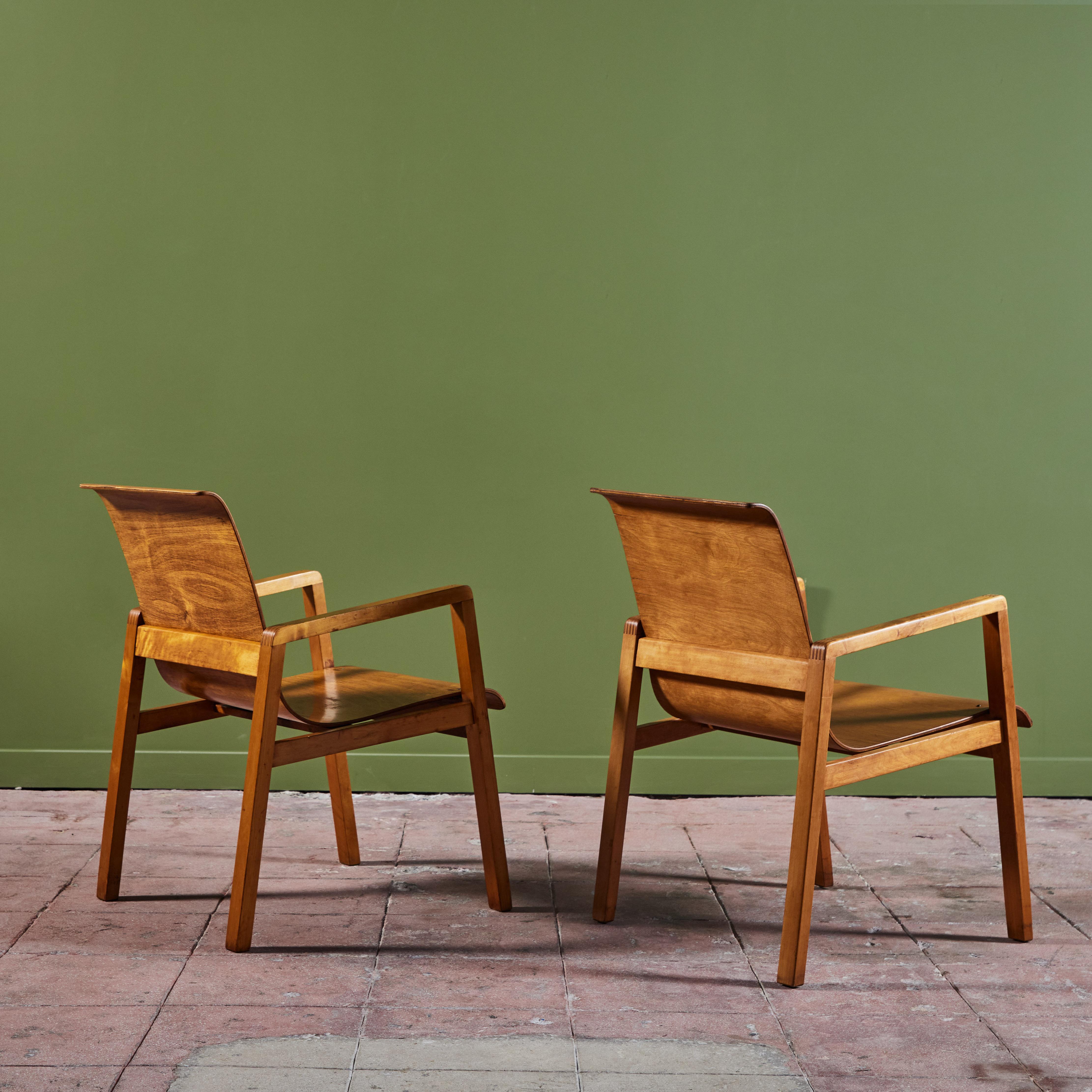 Early Alvar Aalto 'Hallway' Chair 'Model 403' for Finmar For Sale 9