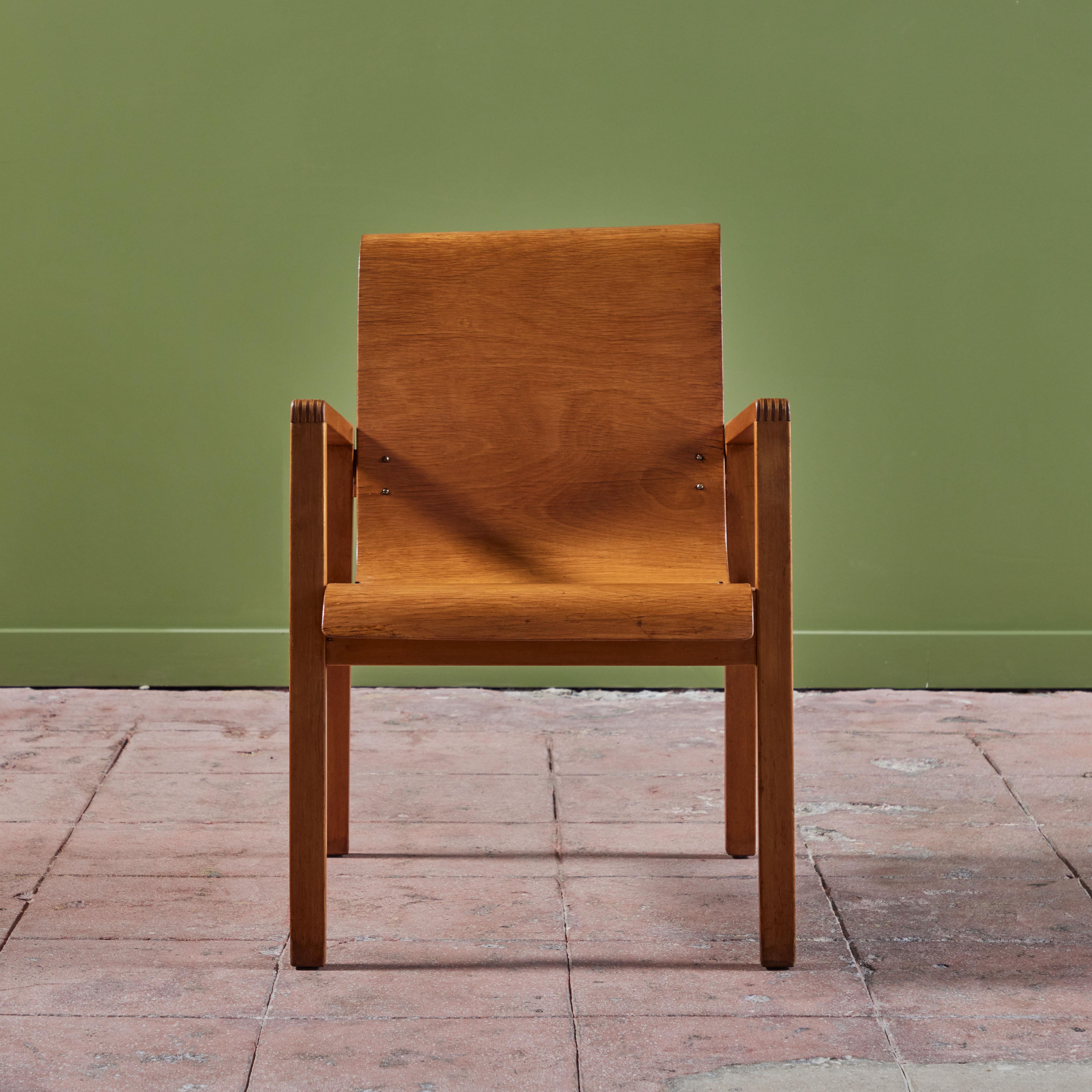Finnish Early Alvar Aalto 'Hallway' Chair 'Model 403' for Finmar For Sale