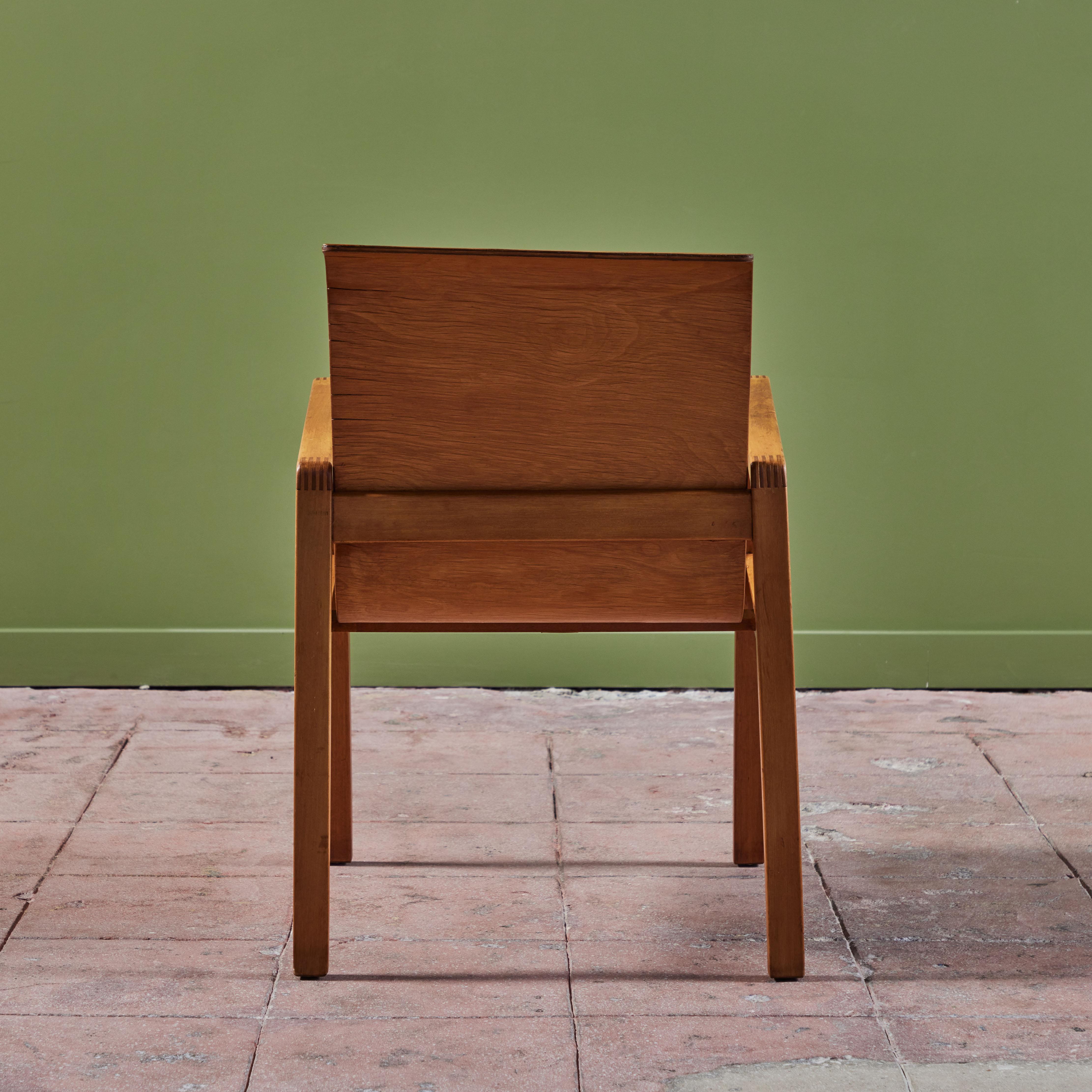 Early Alvar Aalto 'Hallway' Chair 'Model 403' for Finmar For Sale 1