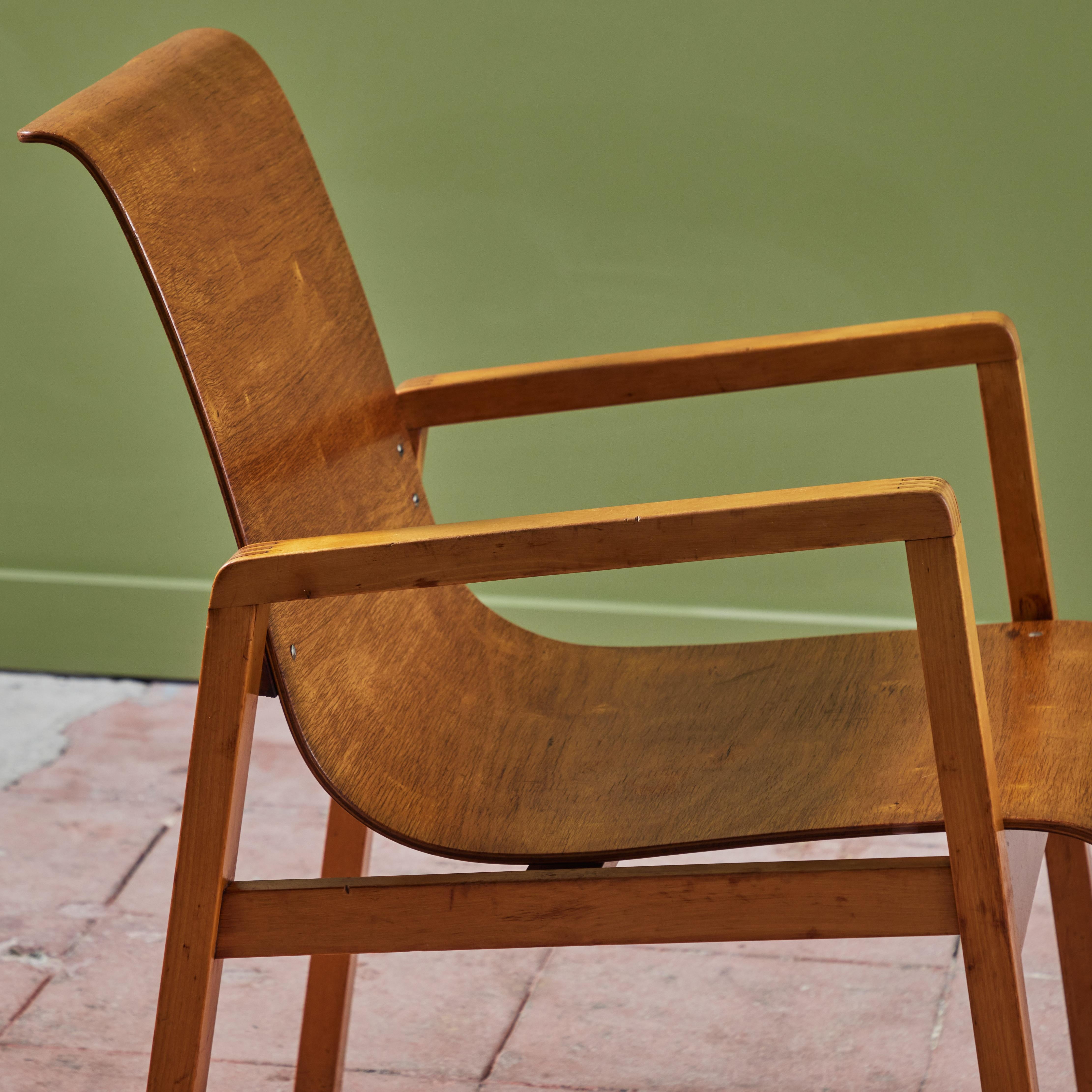 Early Alvar Aalto 'Hallway' Chair 'Model 403' for Finmar For Sale 2
