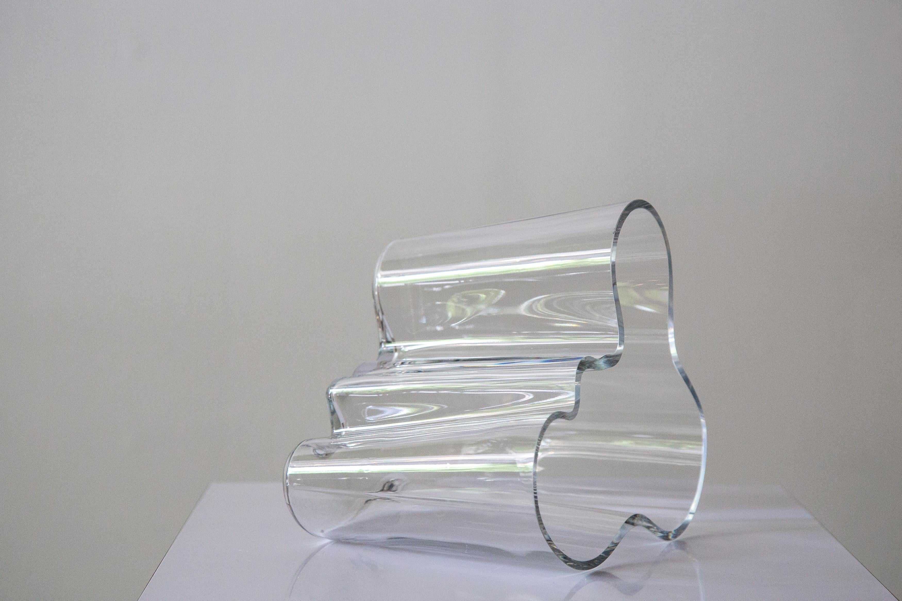 Early Alvar Aalto Large size Savoy Vase Finland 1950s Moderno de mediados de siglo en venta