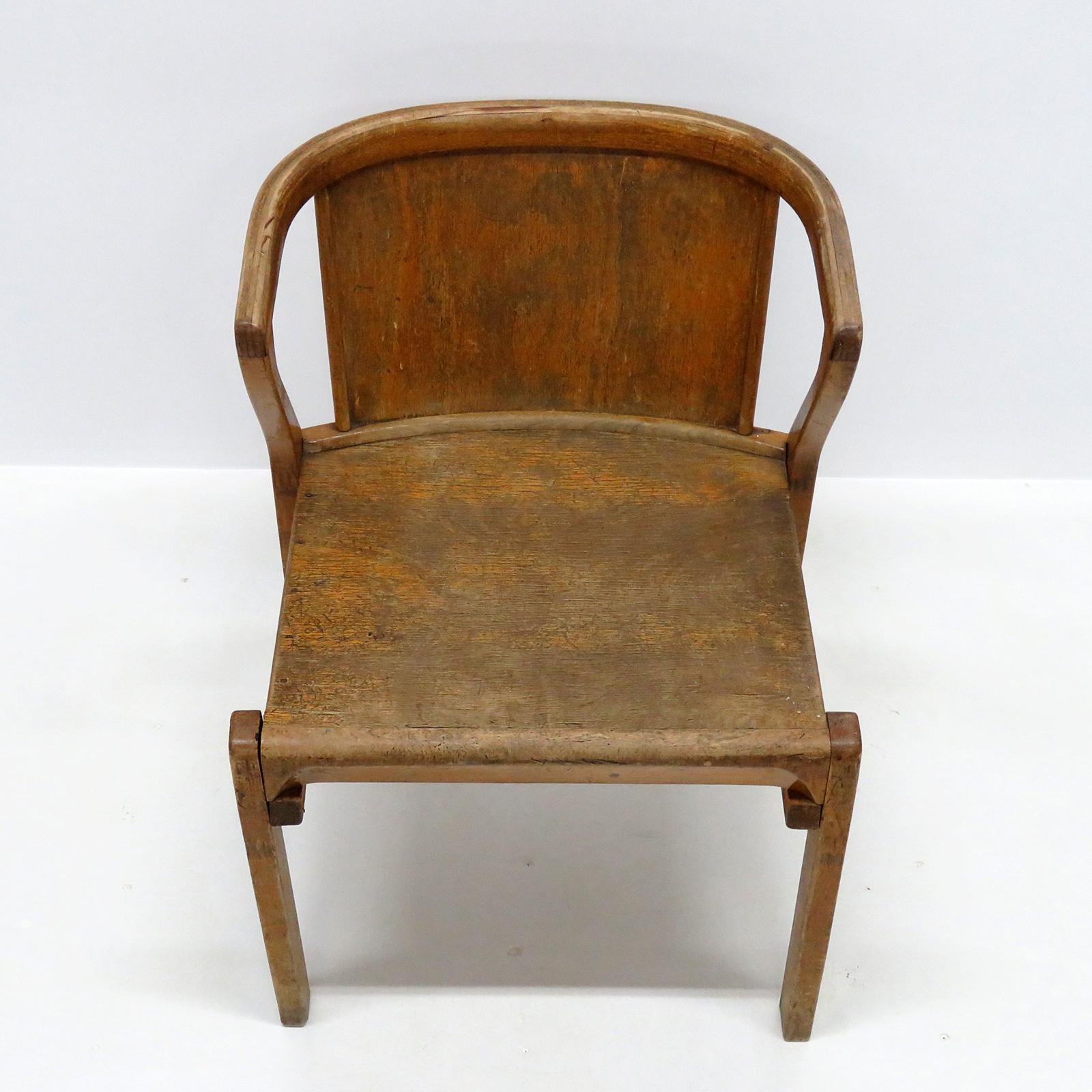 Scandinavian Modern Early Alvar Aalto 'Model 2' Arm Chair, 1930 For Sale