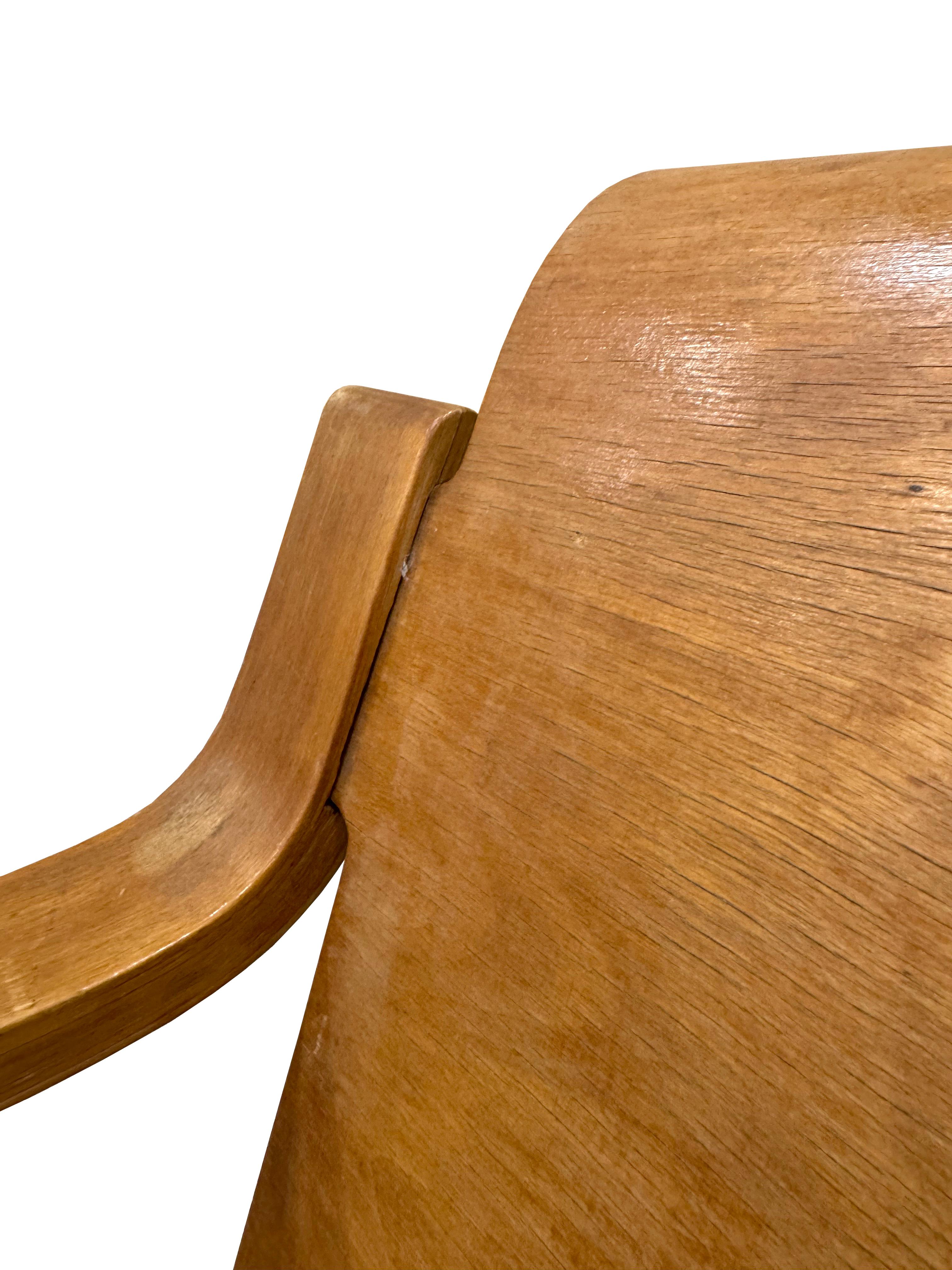 Chaise en contreplaqué stratifié Alvar Aalto+Aalto nr. 31 d'époque en vente 3