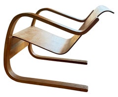 Early Alvar Aalto nr. 31 Laminated Plywood Chair