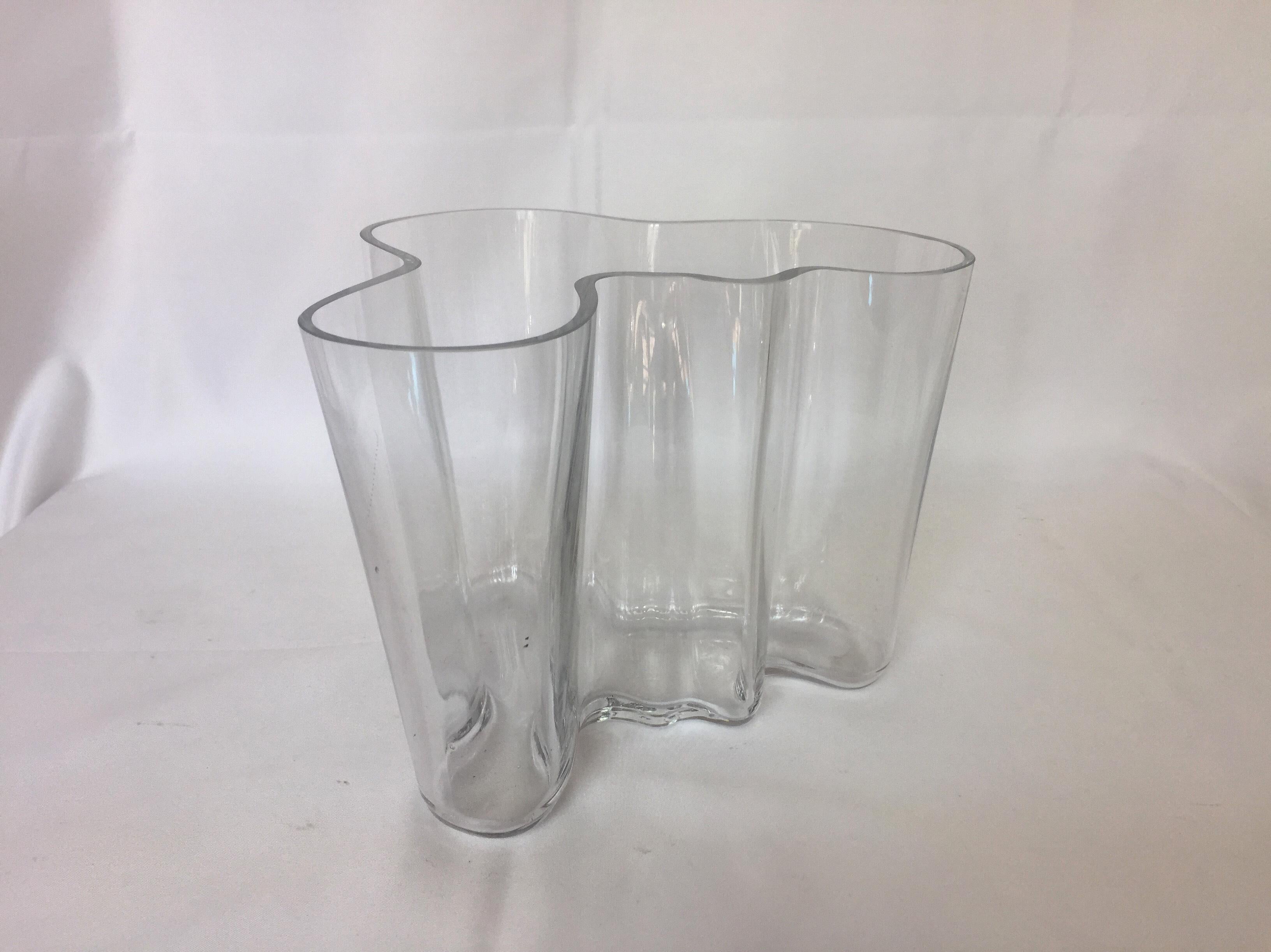Scandinavian Modern Early Alvar Aalto Savoy Vase from the 1950s Model 3030 For Sale