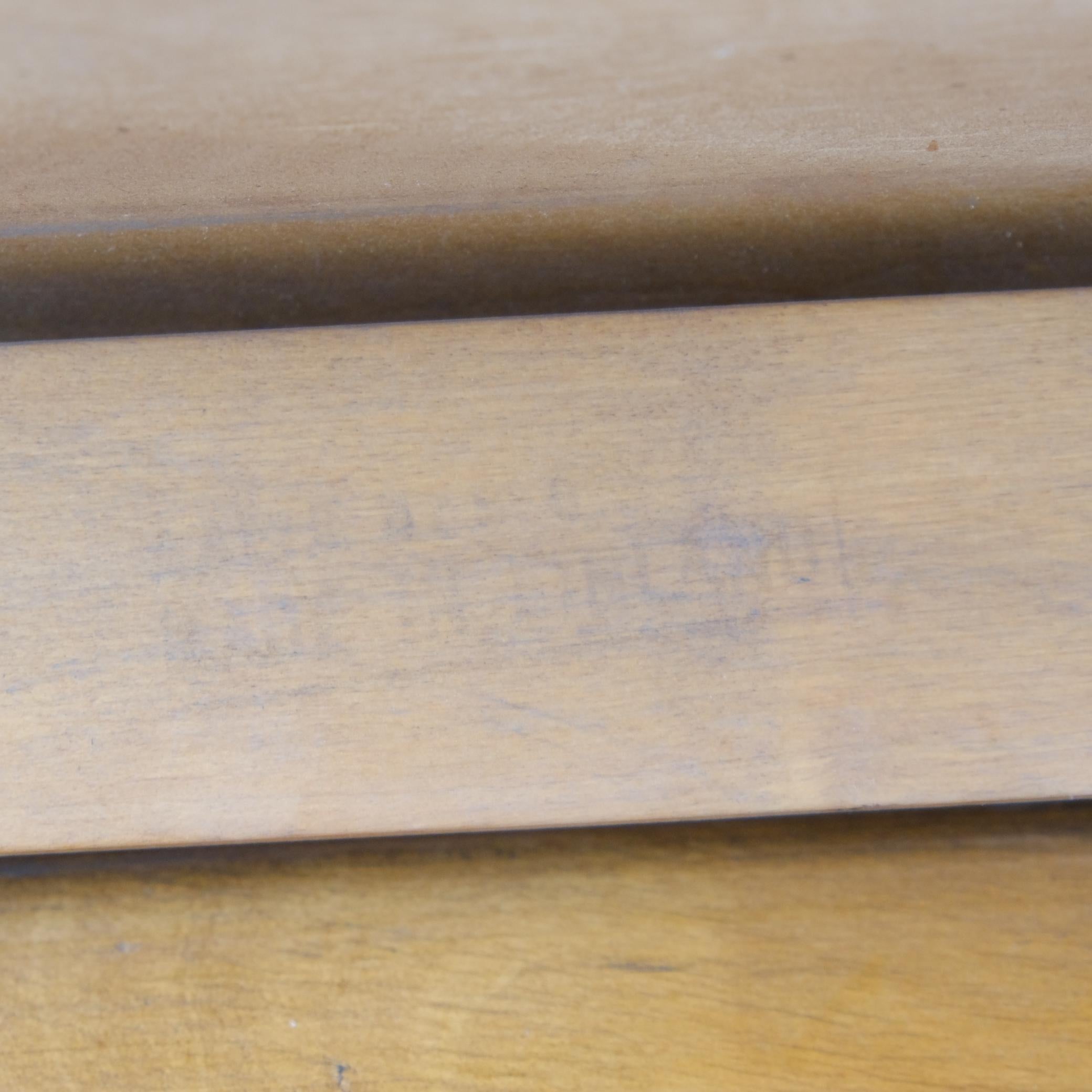 Früher Alvar Aalto-Sprungsstuhl Modell 42, gebogenes Sperrholz und Birke, Artek 1940er Jahre im Angebot 4