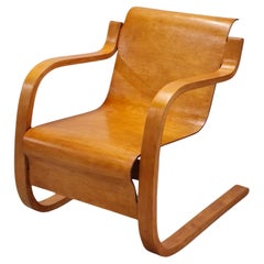 Vintage Early Alvar Aalto Spring Chair Model 42 For Artek 1940s
