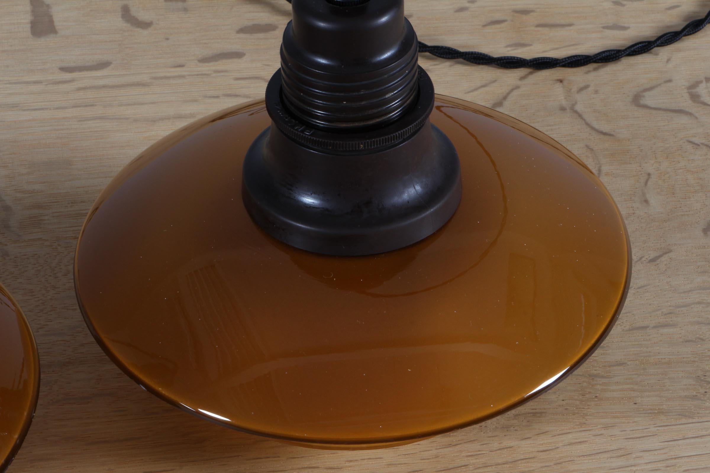 Scandinavian Modern Early Amber Poul Henningsen 