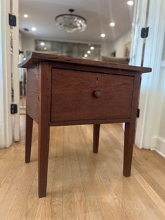 Early American Antique Walnut Side Table/Chest