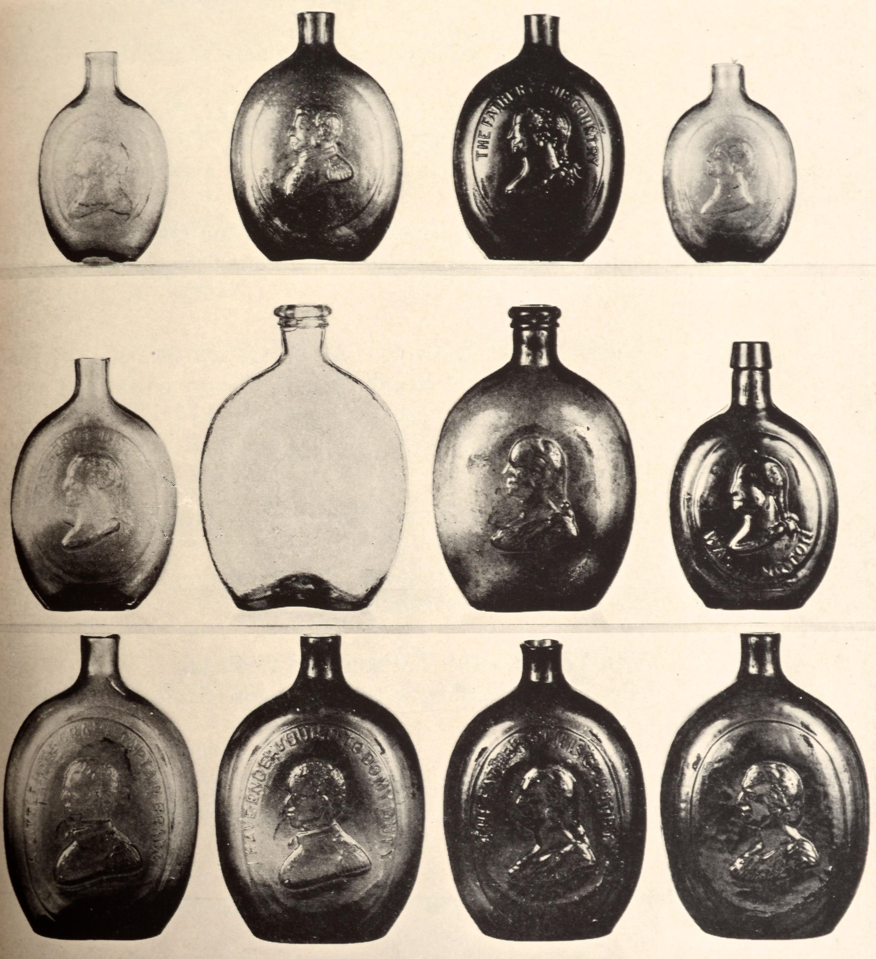 Early American Bottles & Flasks & Other Rare American Glass Collected, Maclay For Sale 4