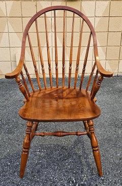 Frühamerikanischer Classic-Stil Ahorn Durchgehender Sessel