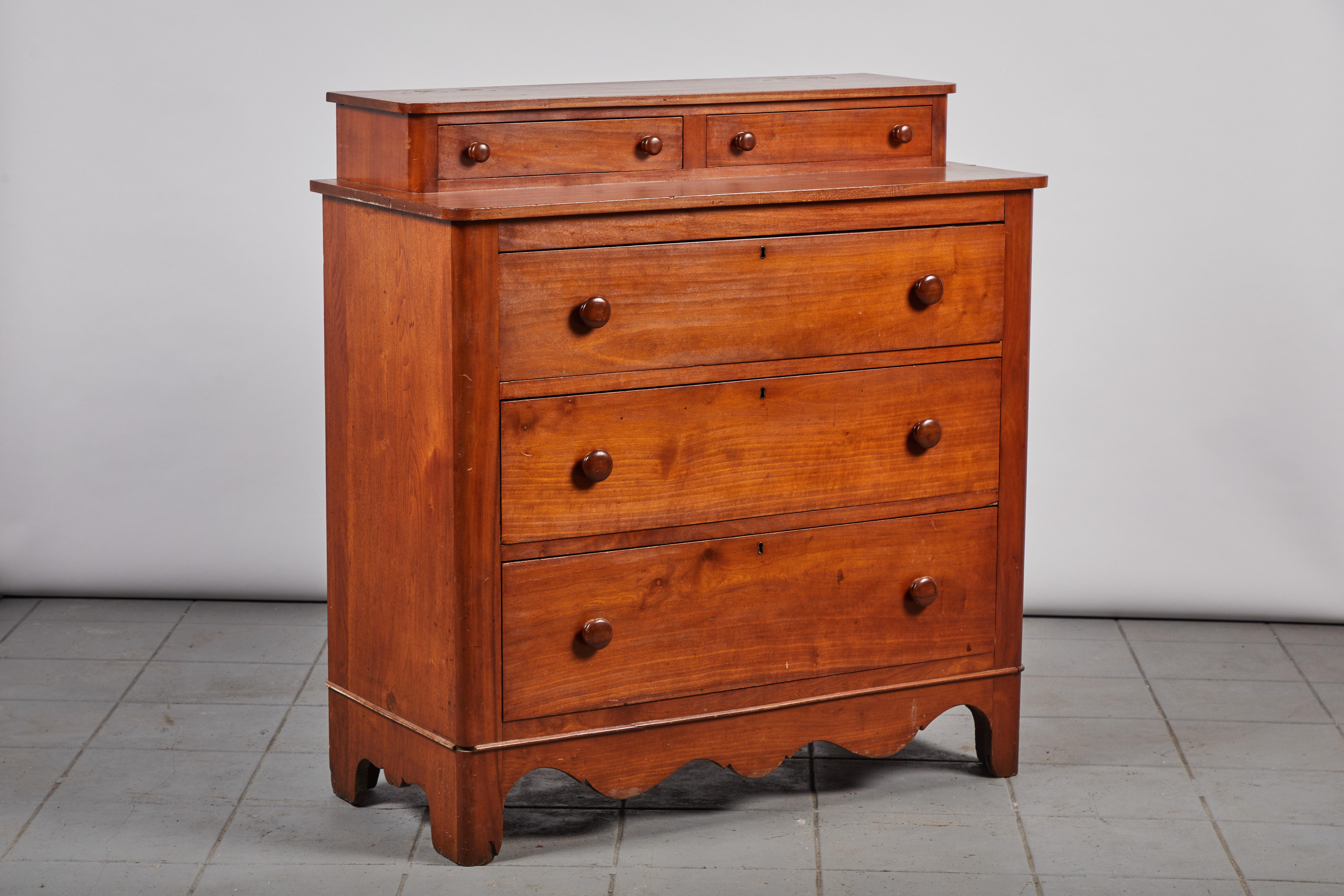 20th Century Early American Five-Drawer Dresser