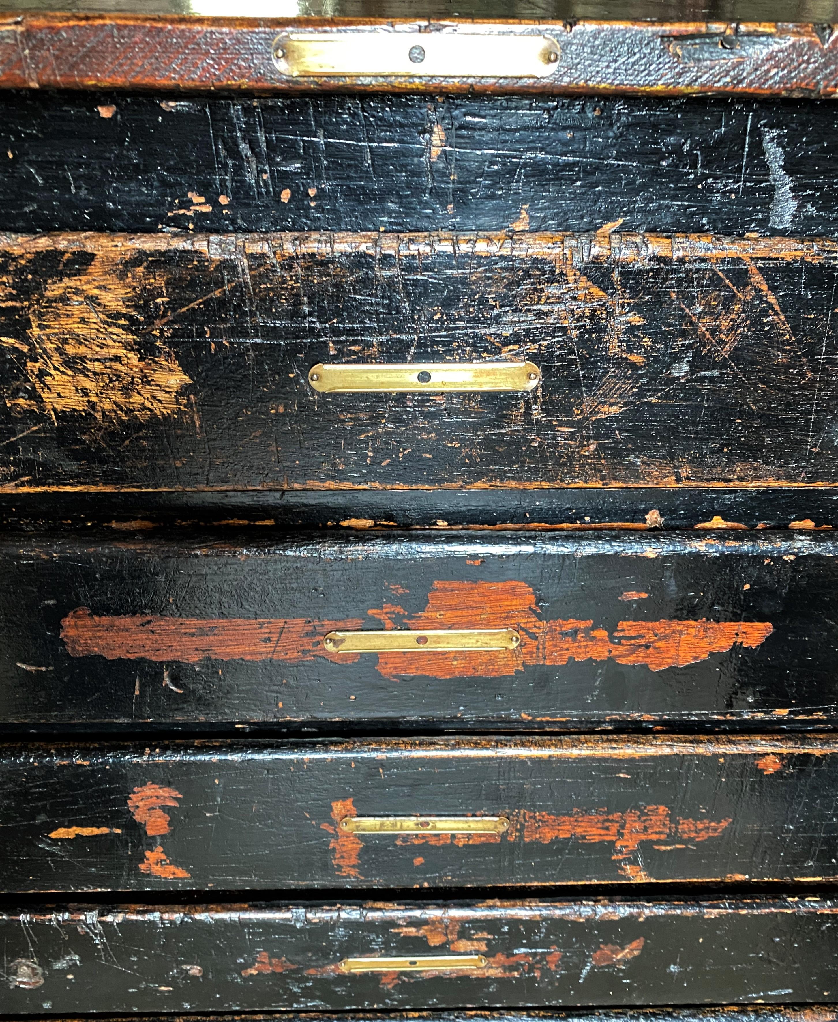 Brass Early American Flat File