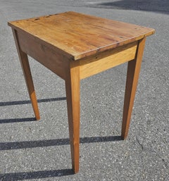 Early American Maple Utility Table, Circa 19th Century