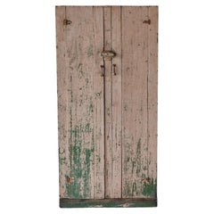 Early American Painted Two Door Cabinet