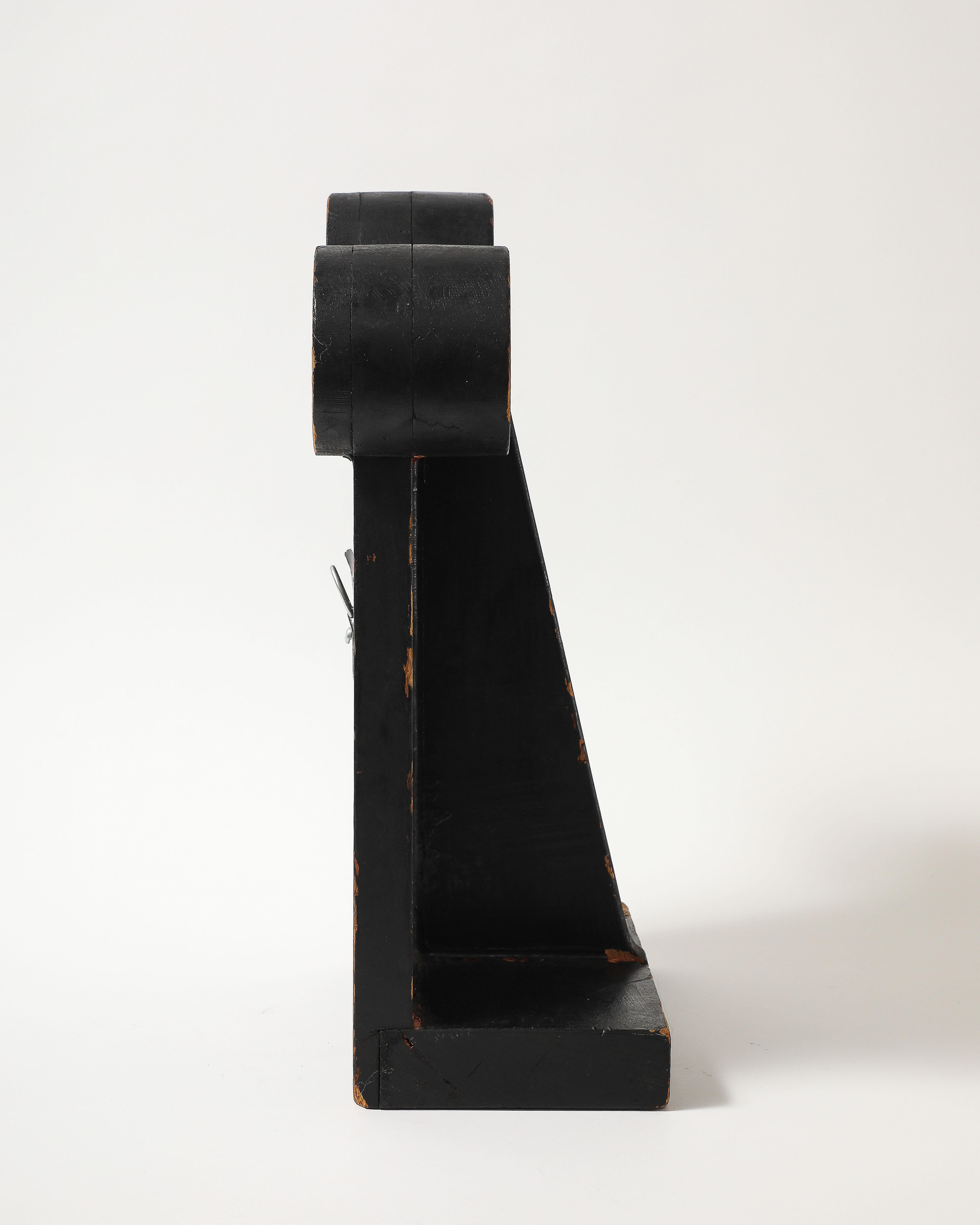 Sculpture en bois peint du début de l'Amérique en vente 3