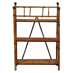 Early American Petite Bamboo Shelf