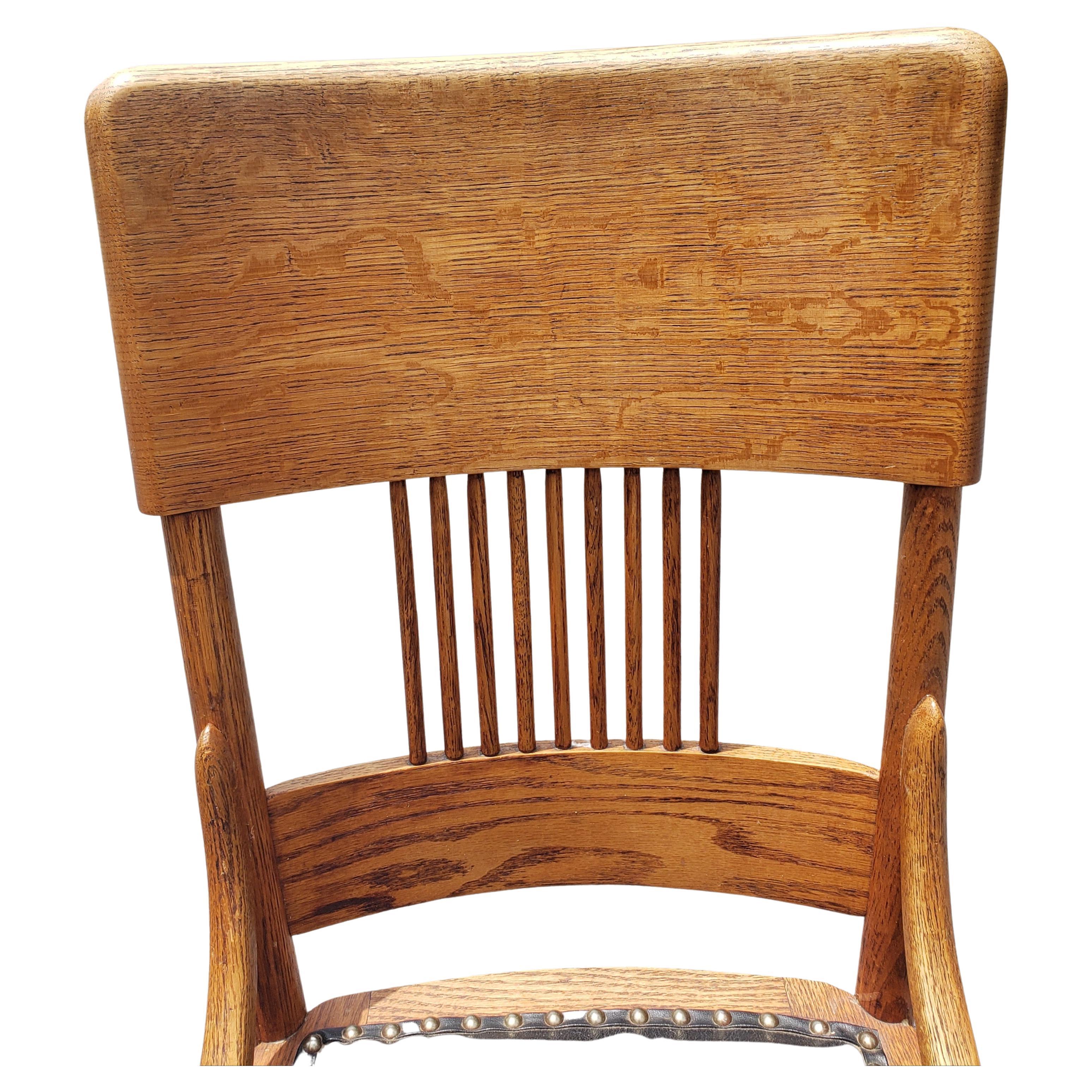 pressed back dining chairs