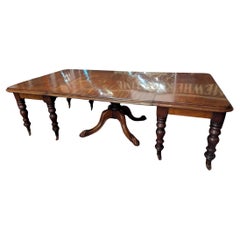 Antique Early American Rosewood Dining Table