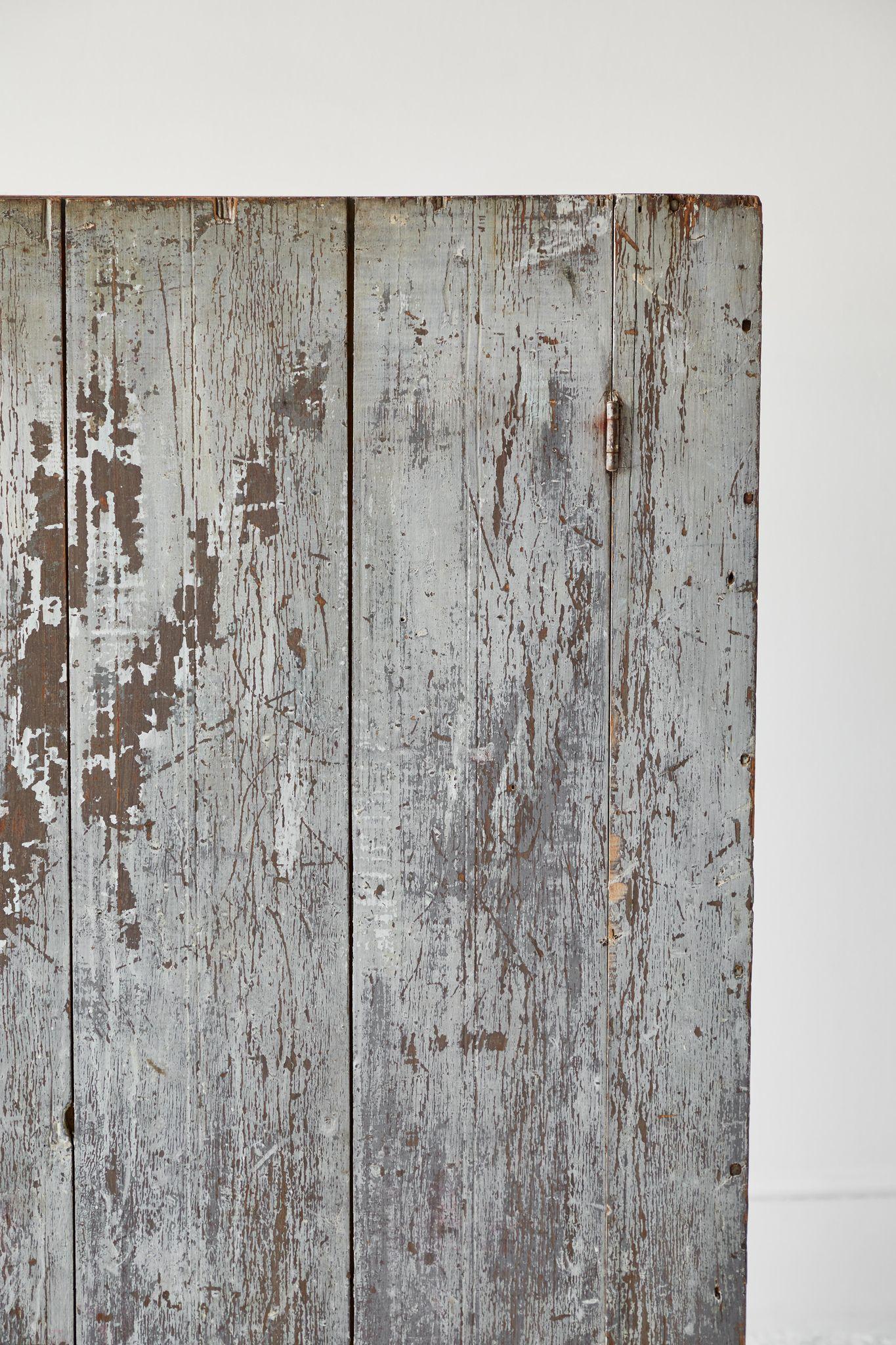 20th Century Early American Rustic Single Door Cabinet