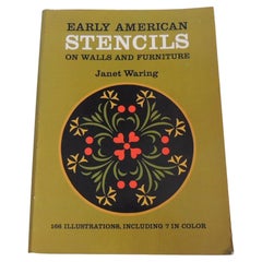 Early American Stencils on Walls and Furniture (Dover Stencils) Paperback Book