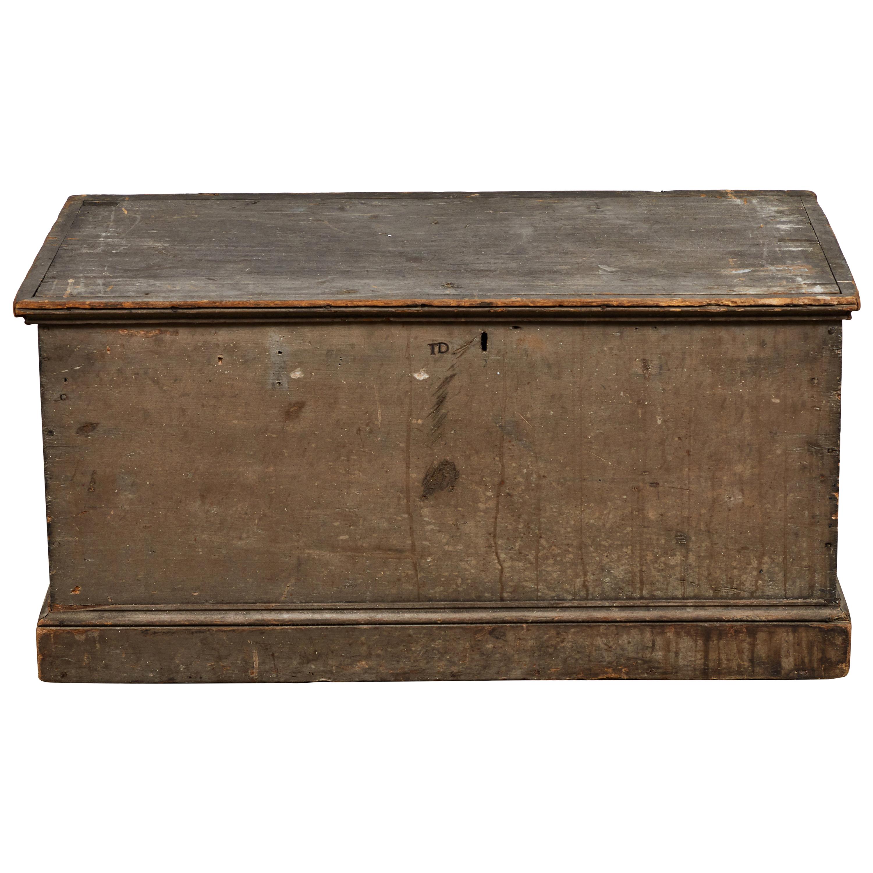 Early American Storage Trunk