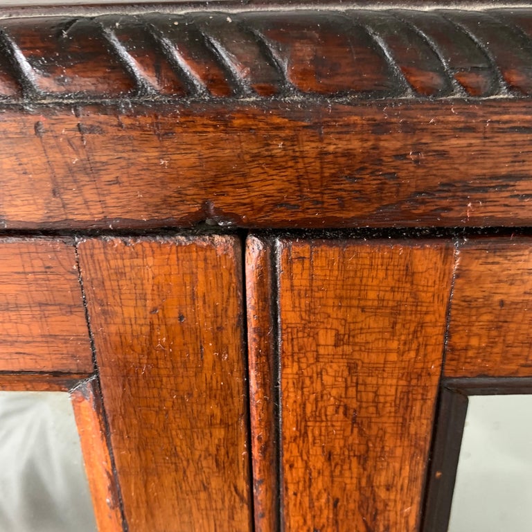 Early American Tabletop Wooden Display Case For Sale at 1stdibs