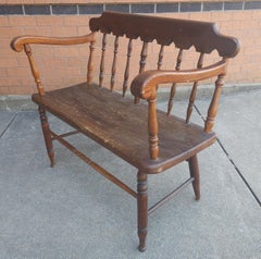 Panchina americana a due posti