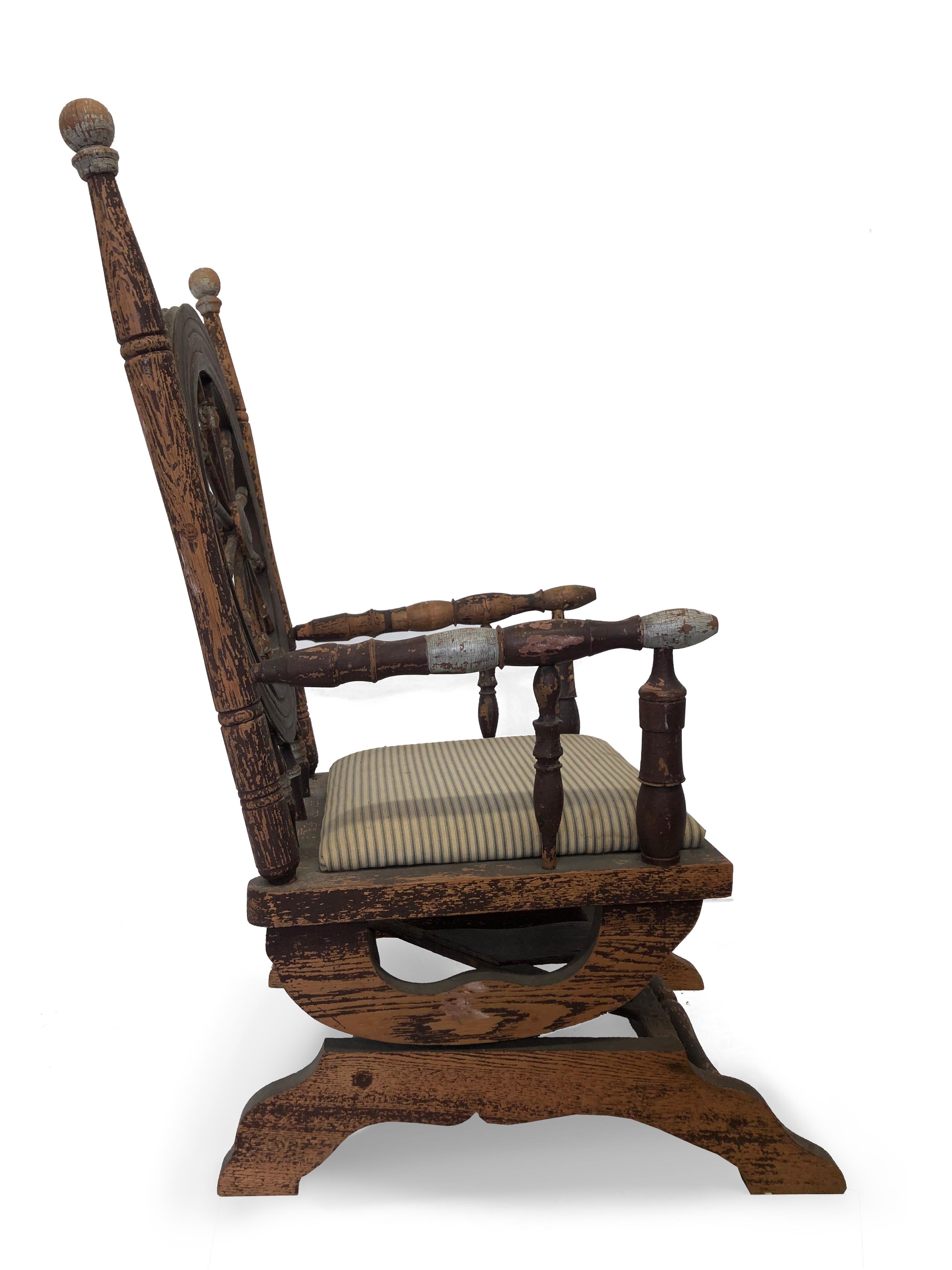 rocking chair with wheels