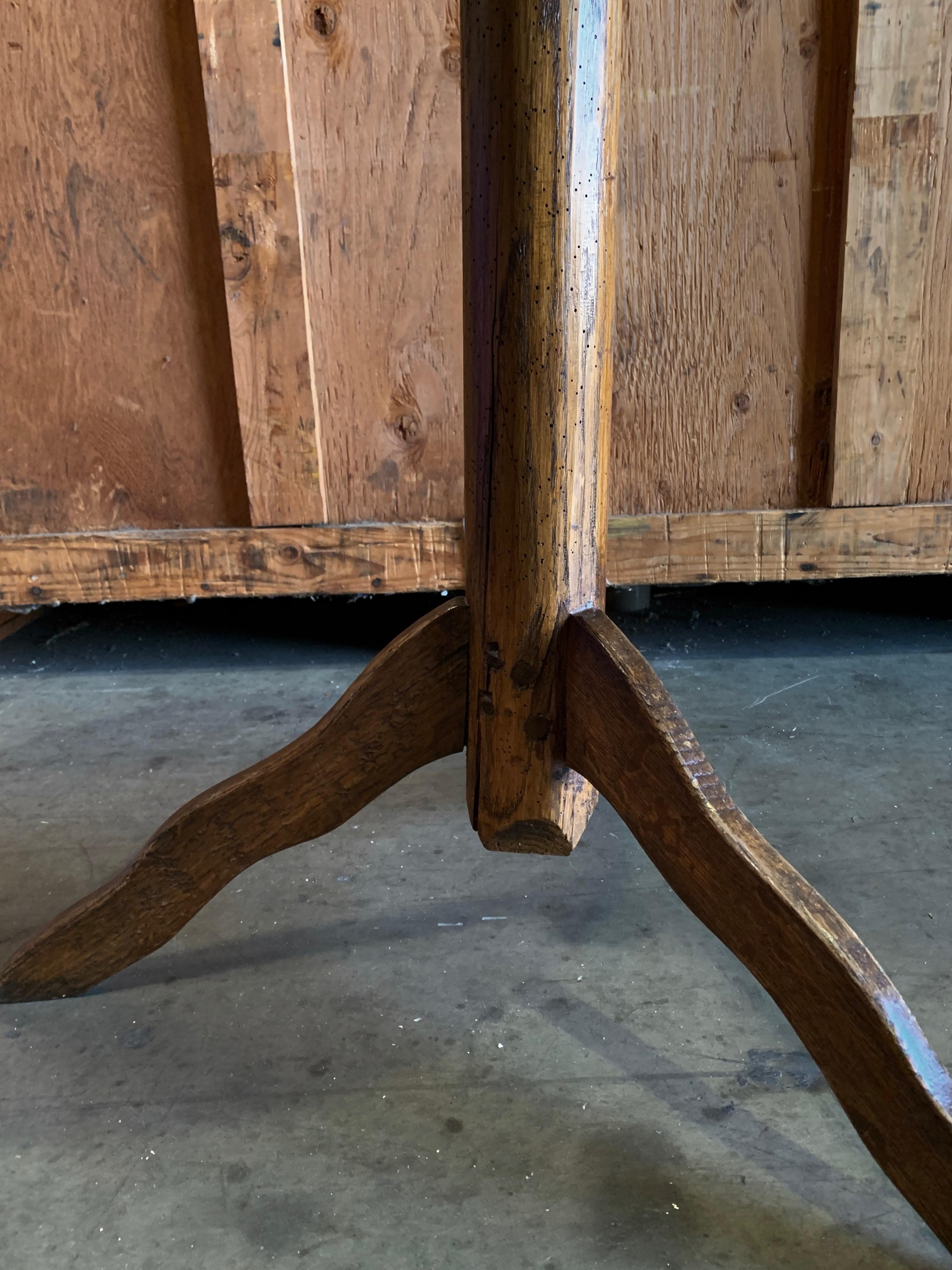 dark brown side table