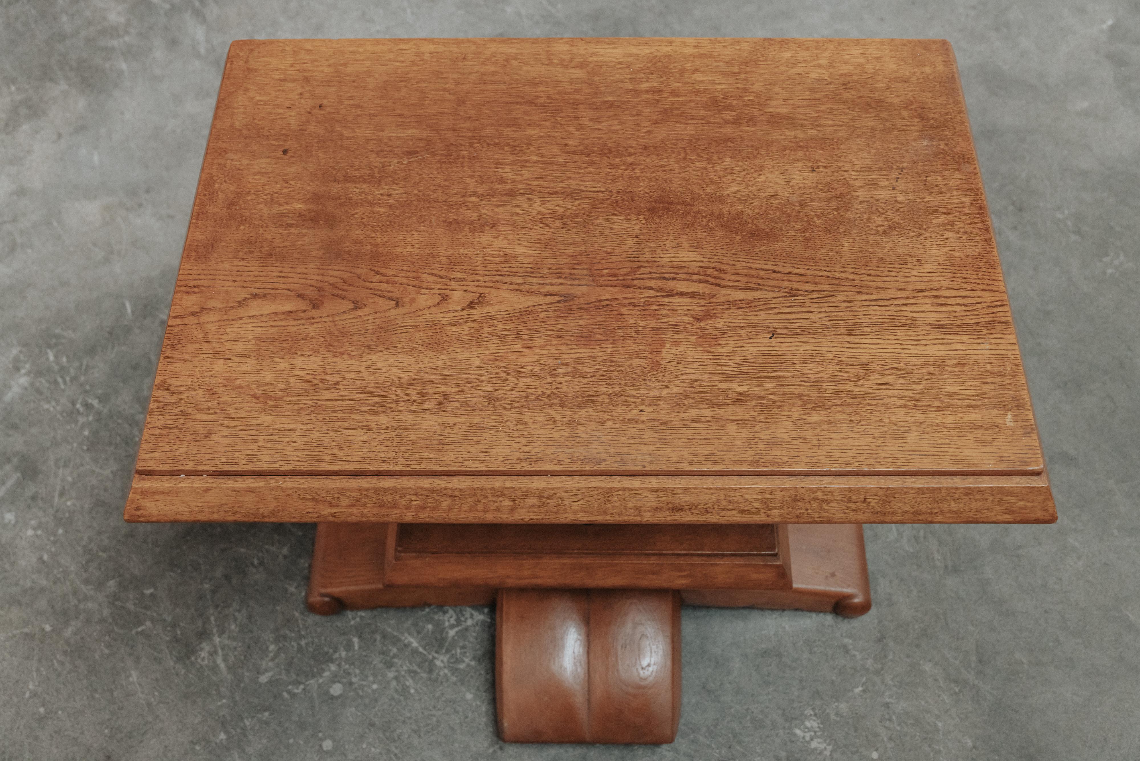 Mesa de centro de la escuela holandesa de Amsterdam, circa 1940 en venta 1