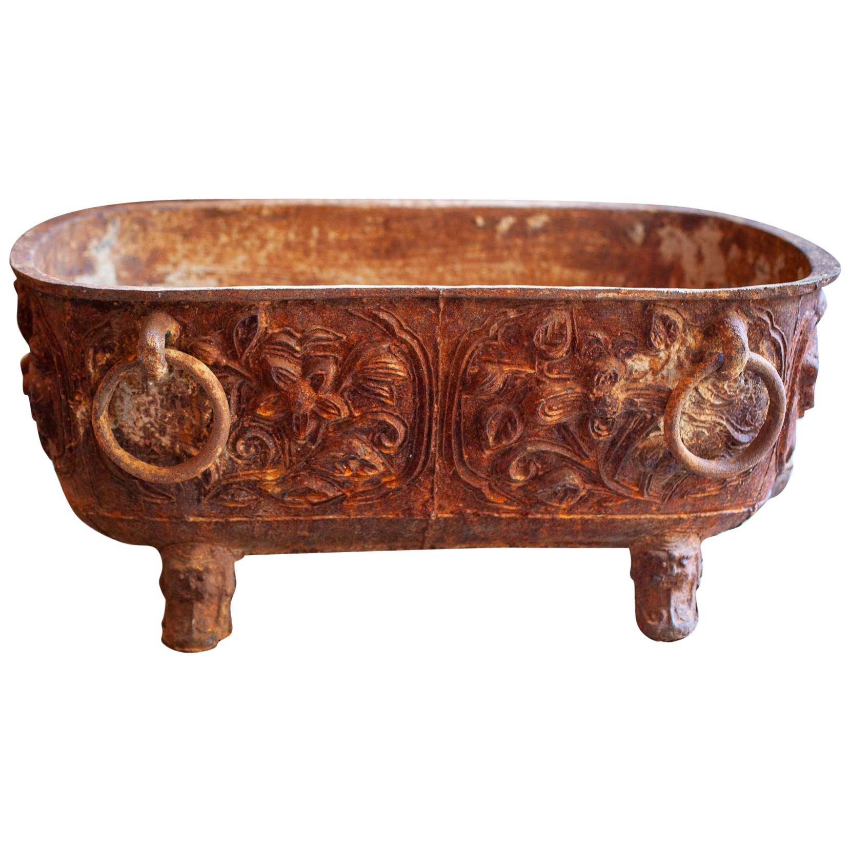 Early and Fine Chinese Iron Water Bath For Sale
