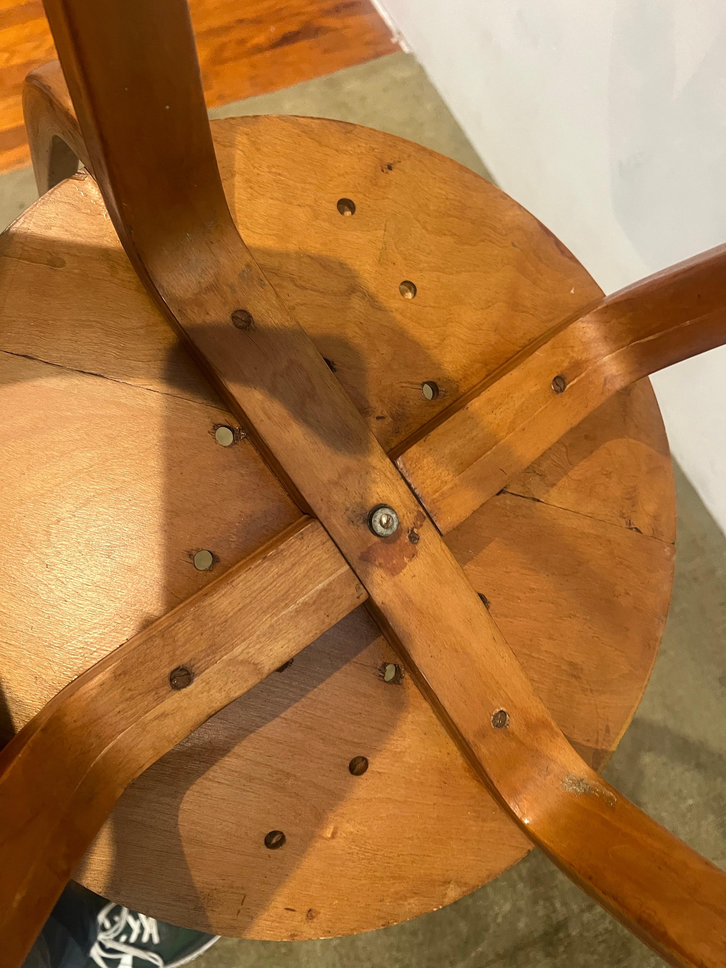Early and Rare George Nelson Pretzel Chair American Mid Century For Sale 1