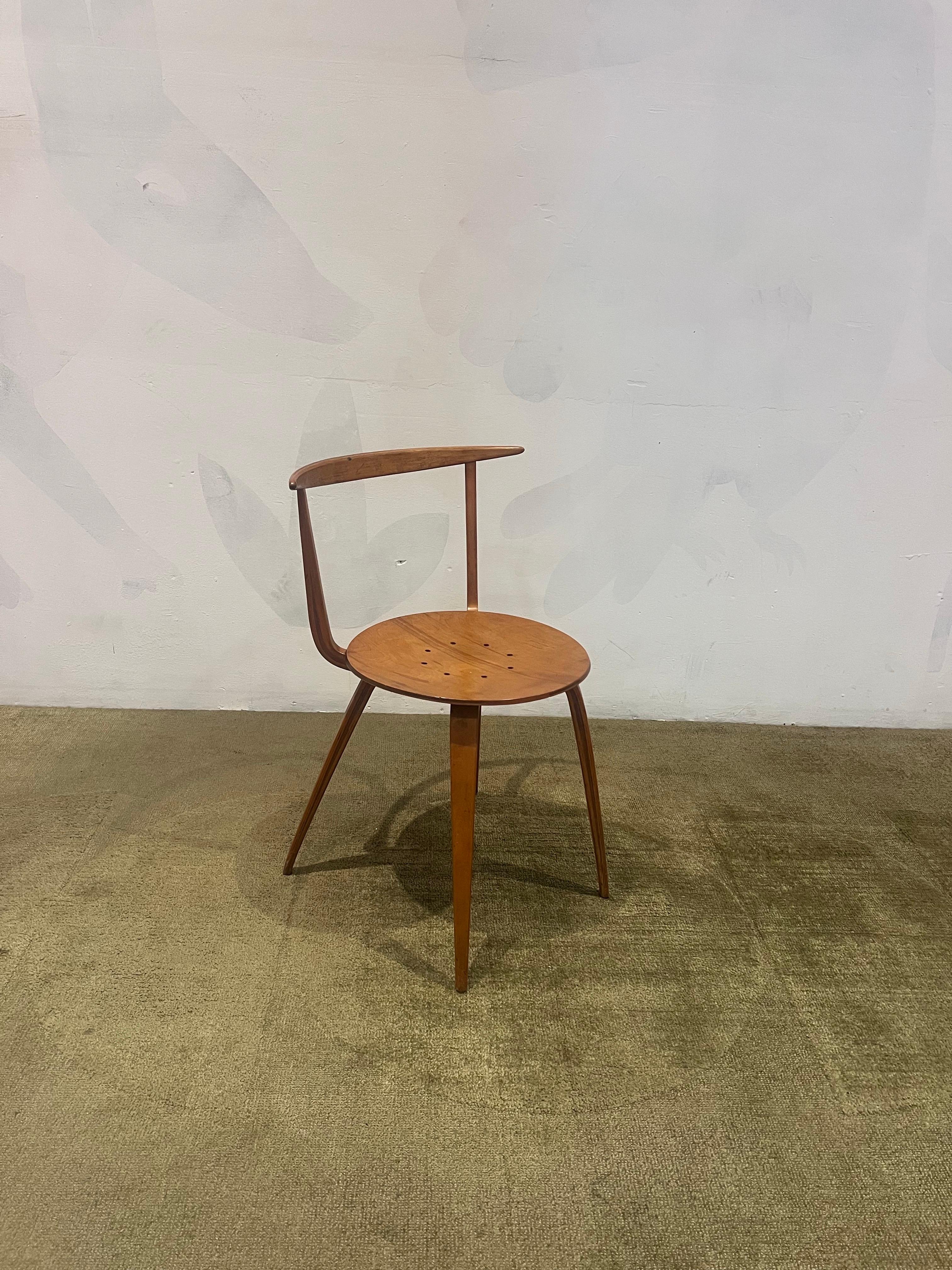 Early and Rare George Nelson Pretzel Chair American Mid Century For Sale 3