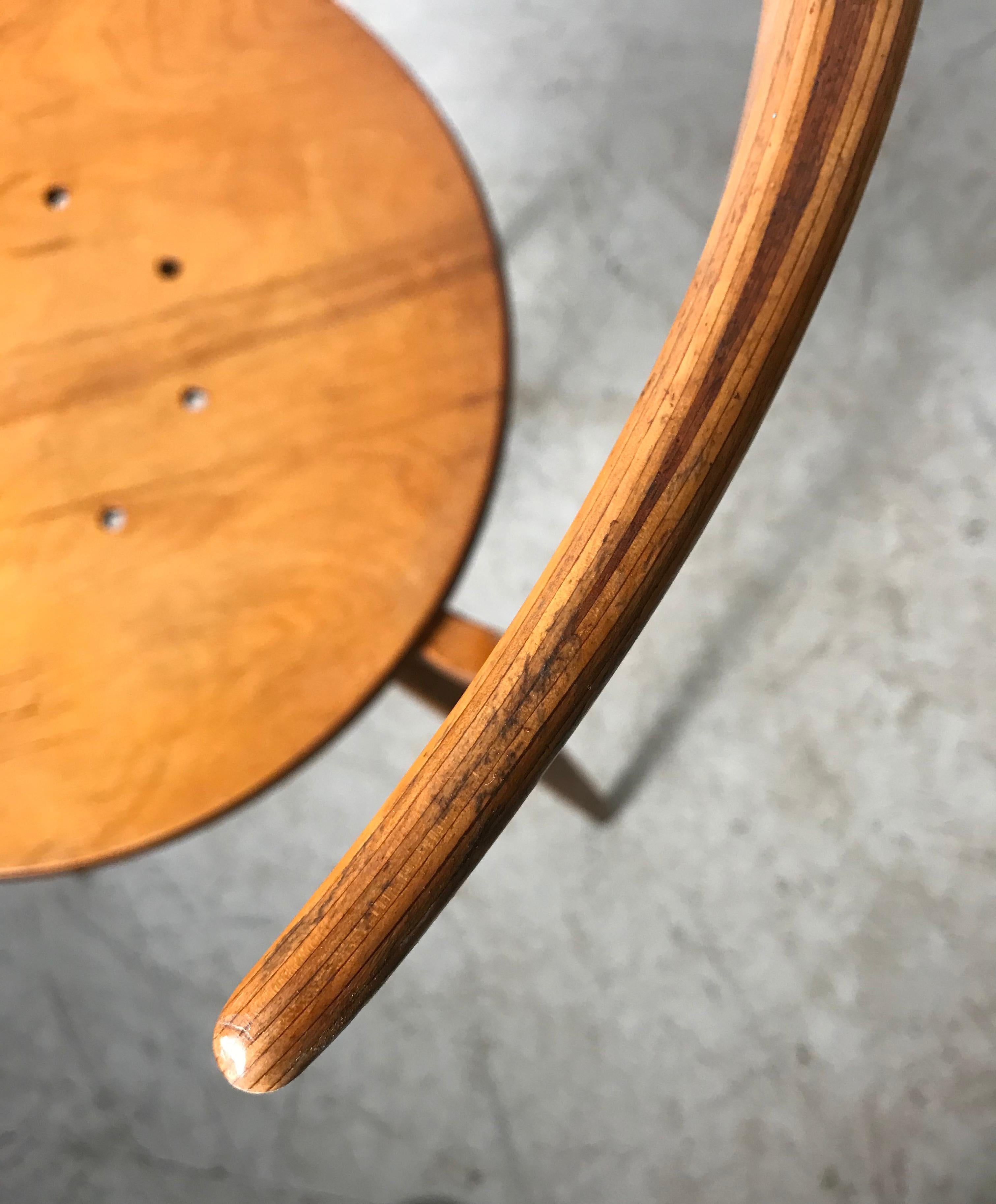 Early and Rare George Nelson Pretzel Chair, 1952 Sculpture 3