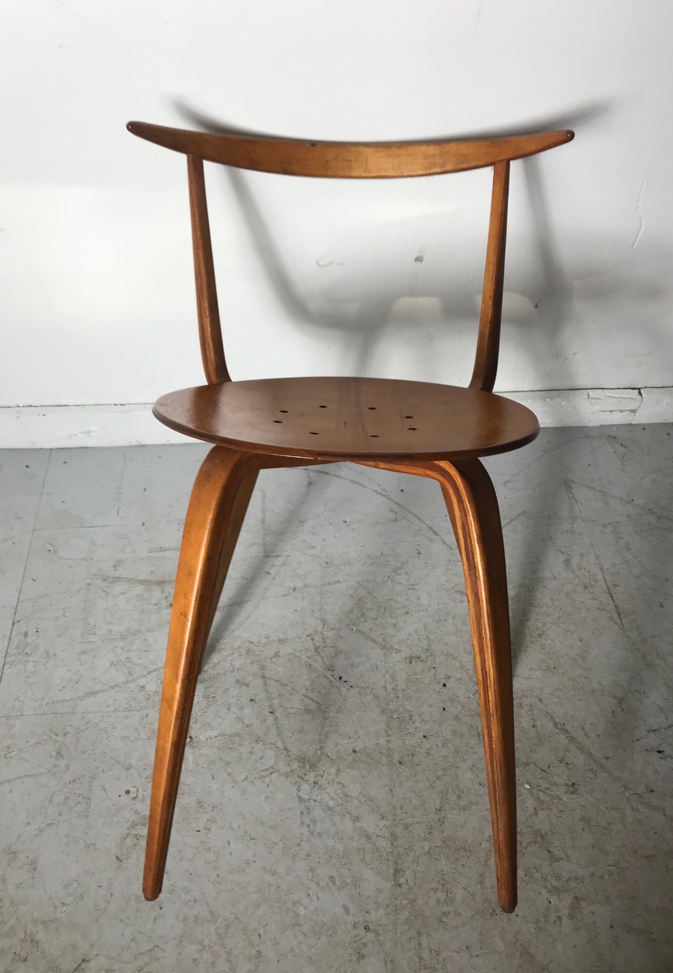 American Early and Rare George Nelson Pretzel Chair, 1952 Sculpture