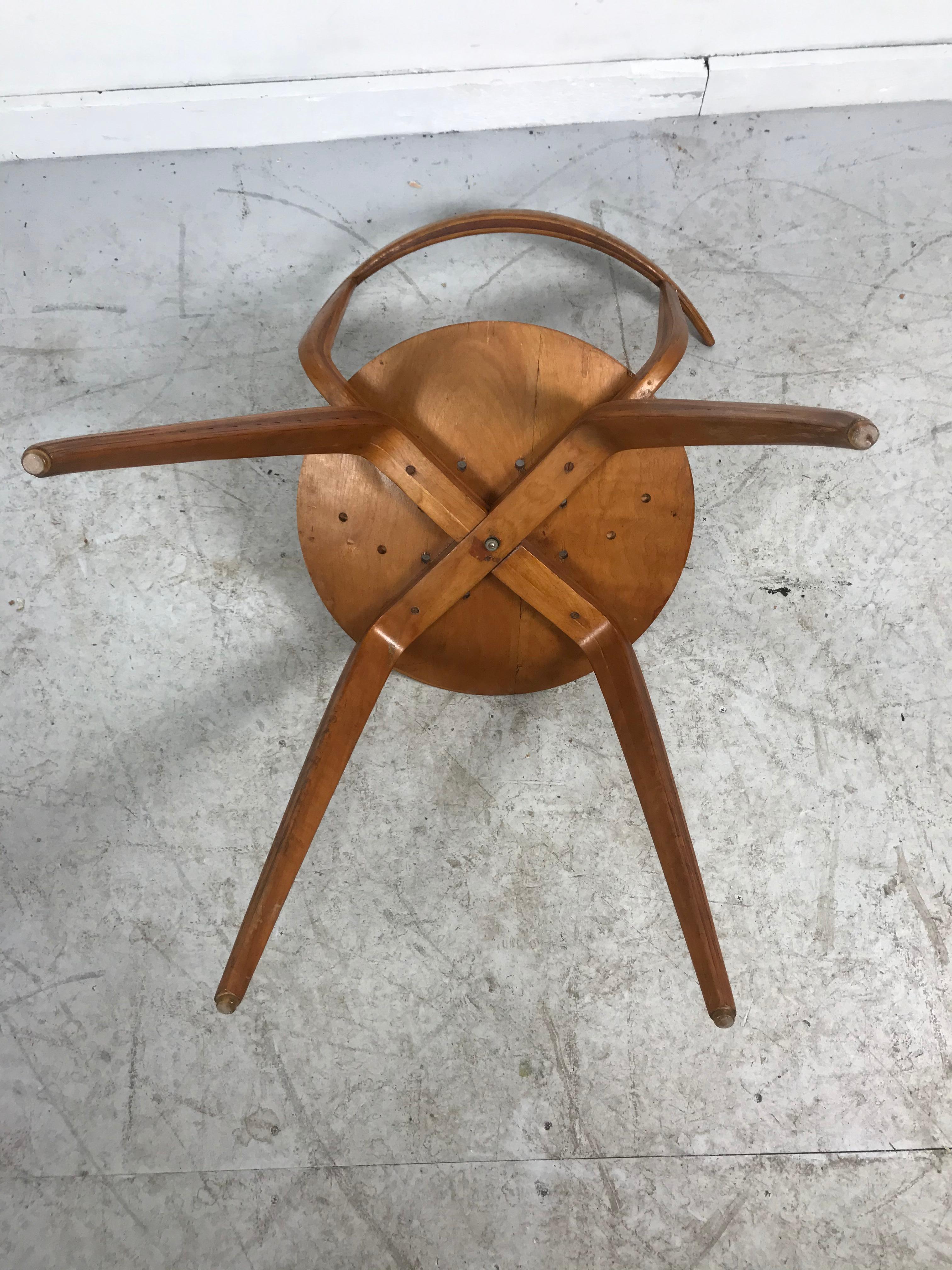 Mid-20th Century Early and Rare George Nelson Pretzel Chair, 1952 Sculpture