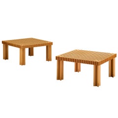 Tables basses « Kyoto » de Gianfranco Frattini pour Pierluigi Ghianda : modèles anciens et rares