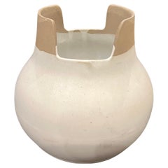 Frühe und seltene, signierte Martz-Vase, offener Mouth-Vase, Marshall Studios