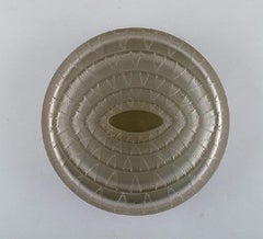Early and Rare René Lalique, Art Deco "Grenoble" Lidded Box in Art Glass