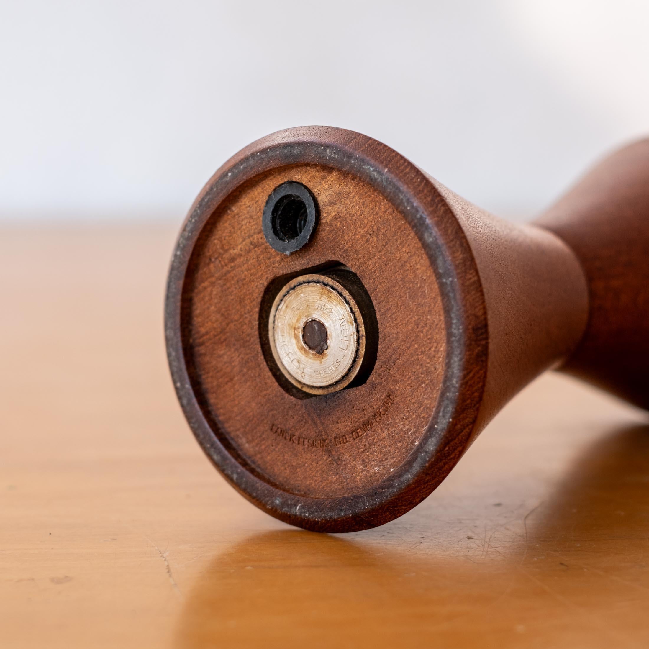 Mid-20th Century Early and Rare Teak Pepper Mill by Jens H. Quistgaard for Dansk