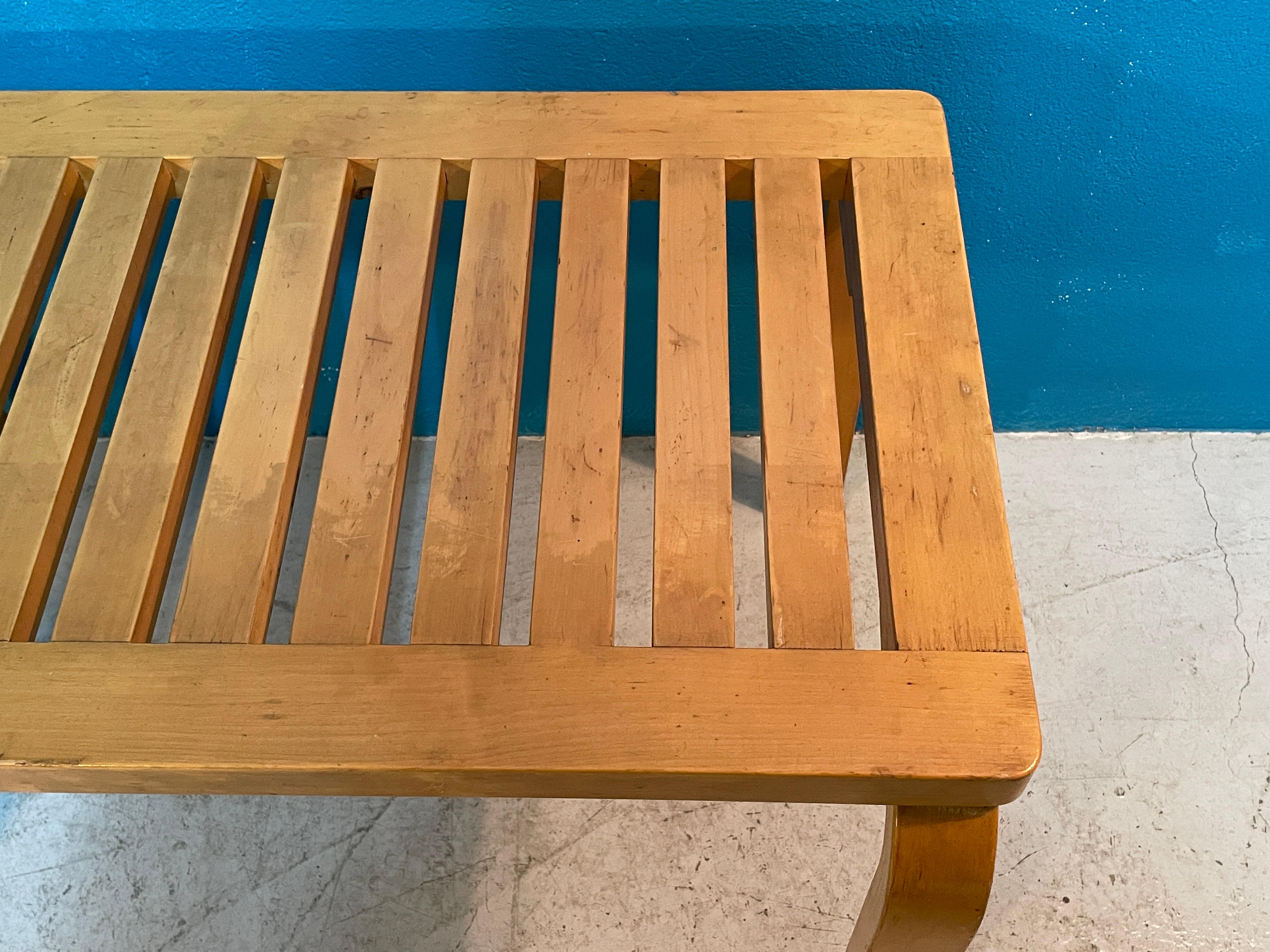 Early and Rare Version of Artek Bench 