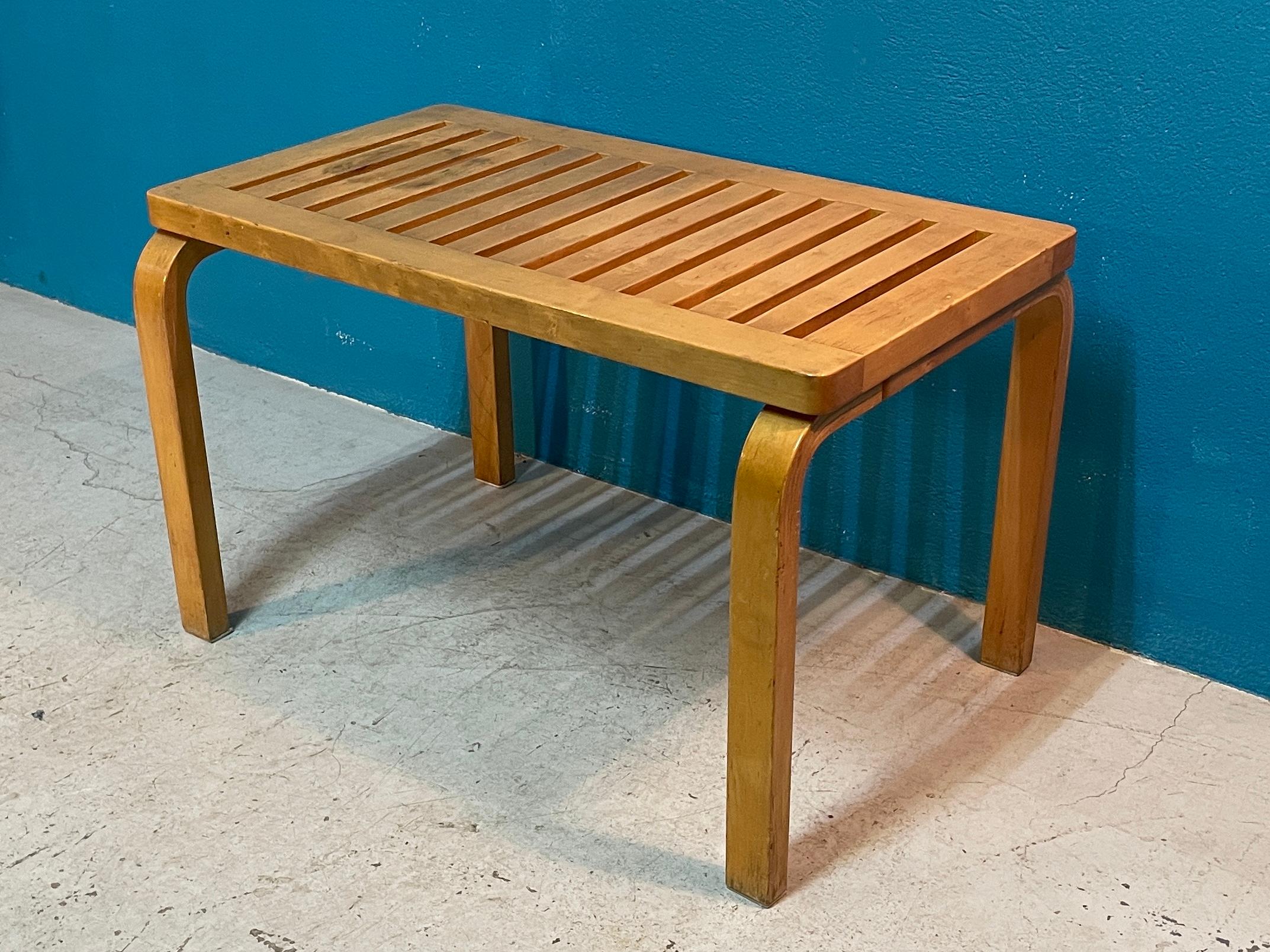 Early and Rare Version of Artek Bench 