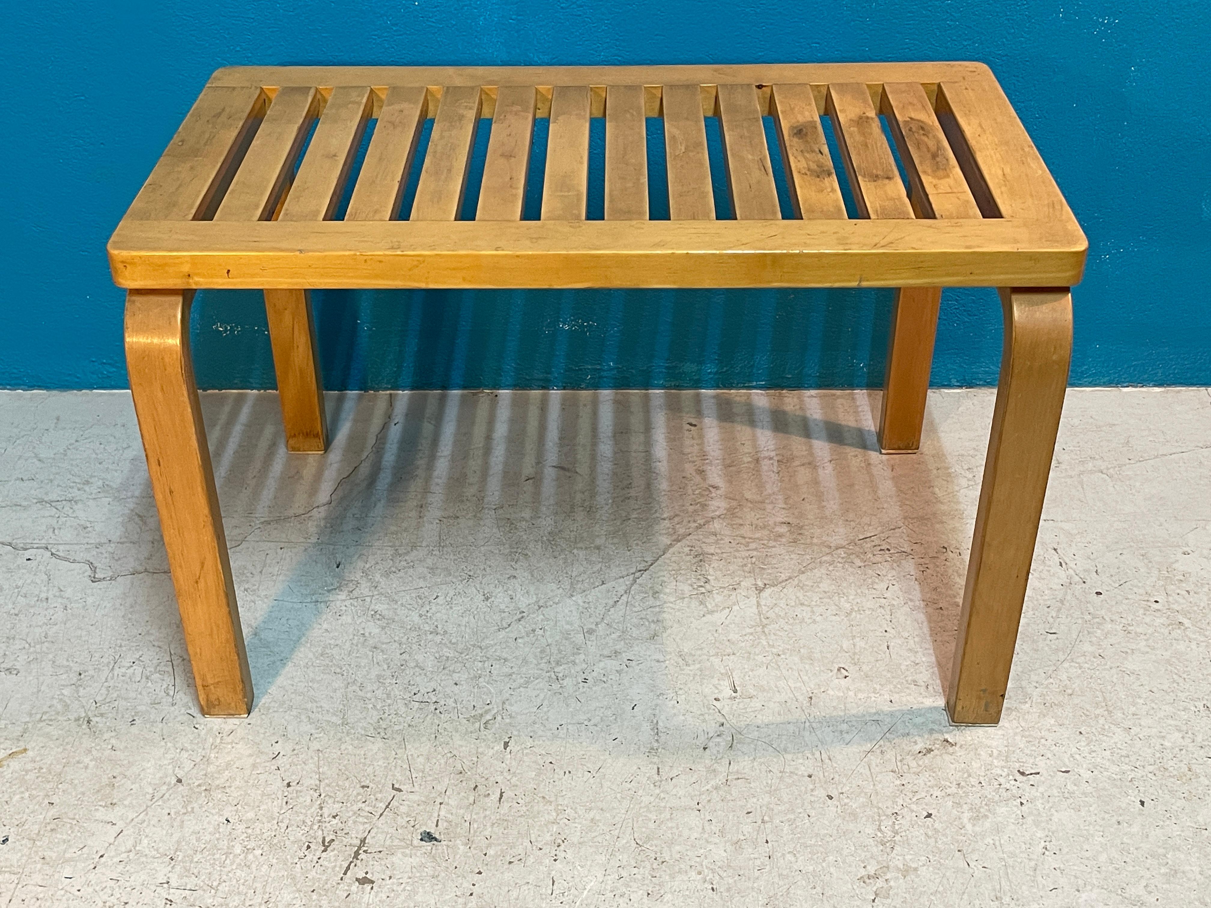 Finnish Early and Rare Version of Artek Bench 