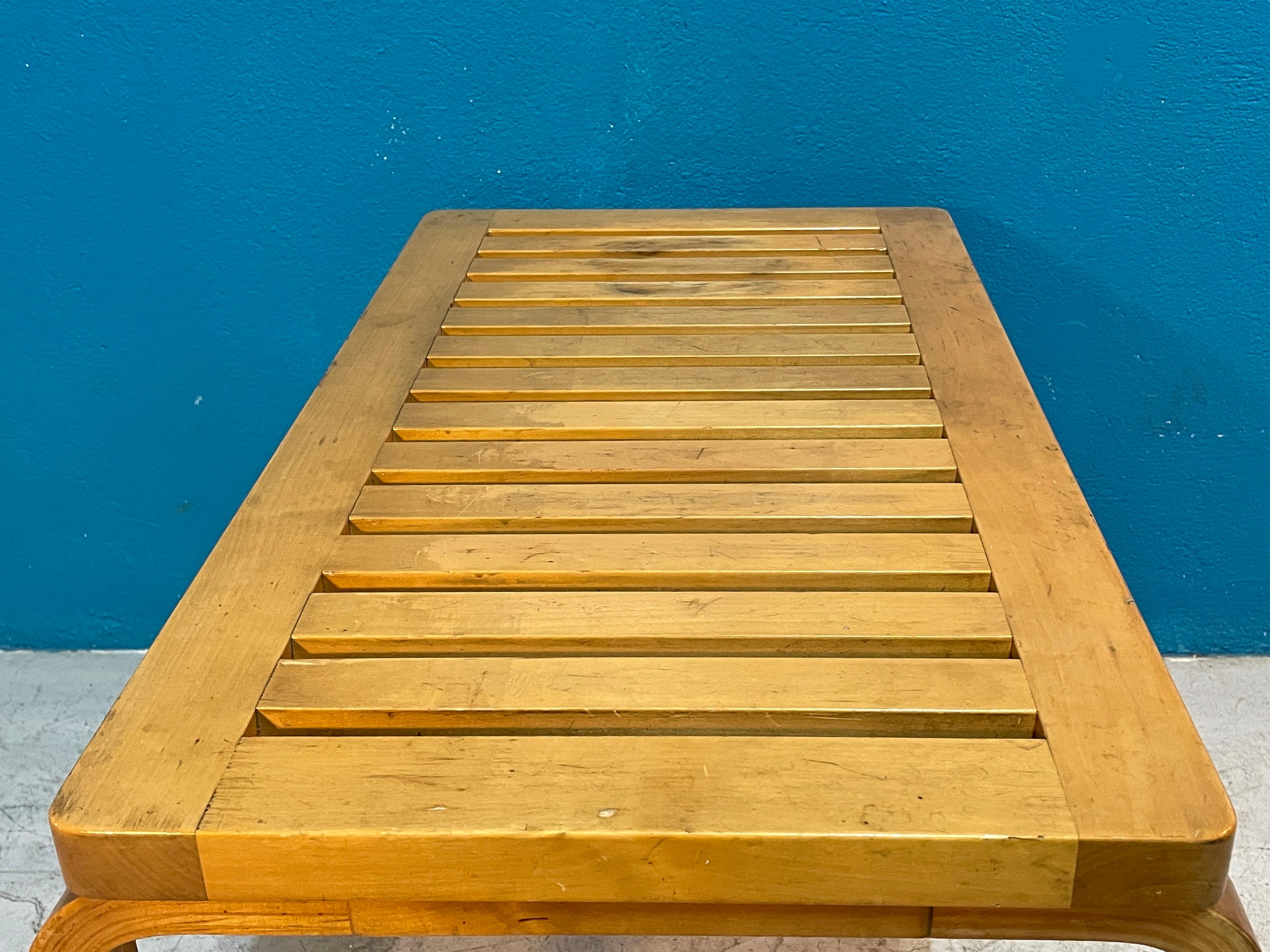 Early and Rare Version of Artek Bench 