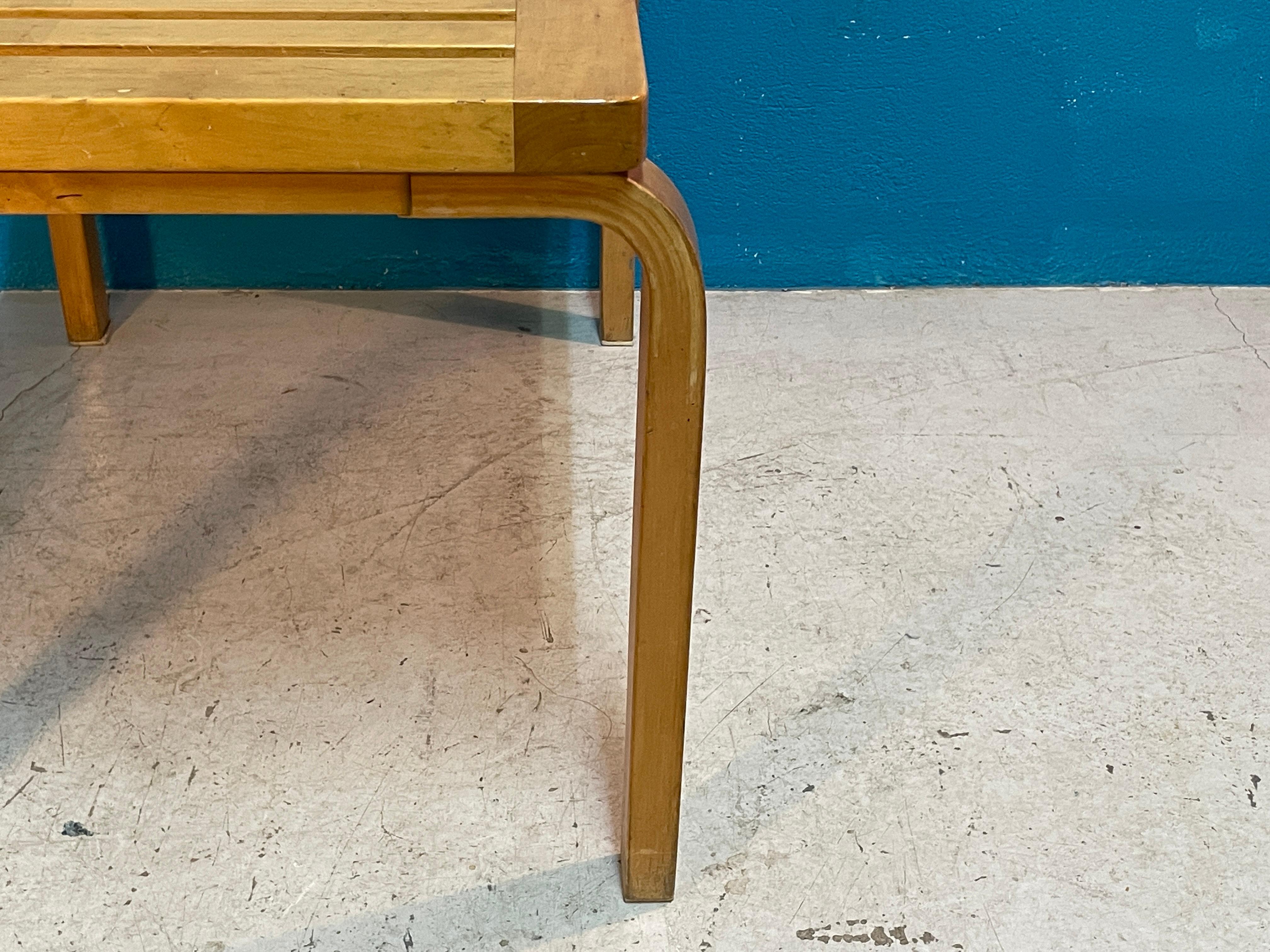 Birch Early and Rare Version of Artek Bench 