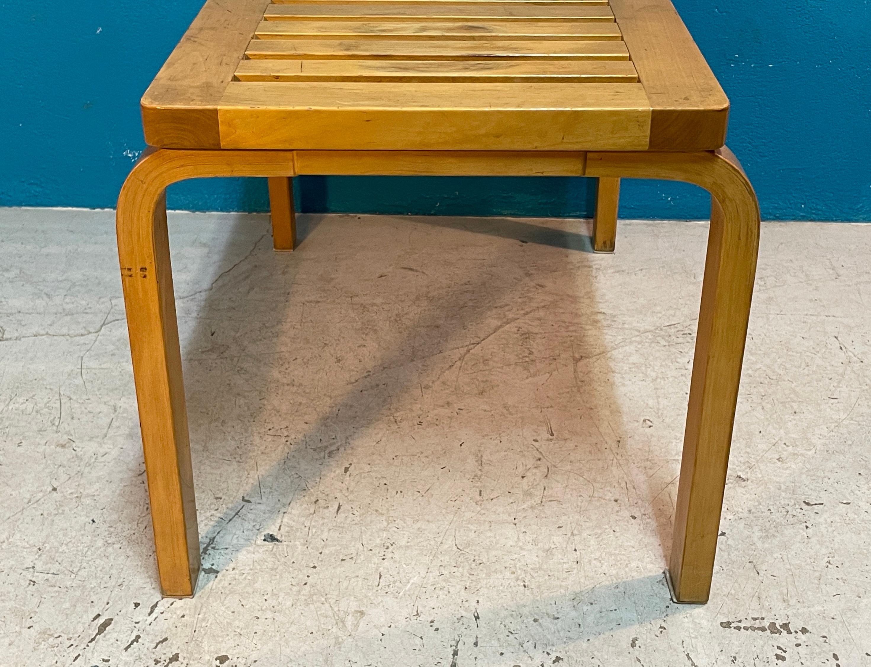 Early and Rare Version of Artek Bench 