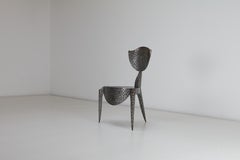 Früher Prototyp des „Paris“-Stuhls von André Dubreuil aus dem Nachlass des Künstlers, 1988