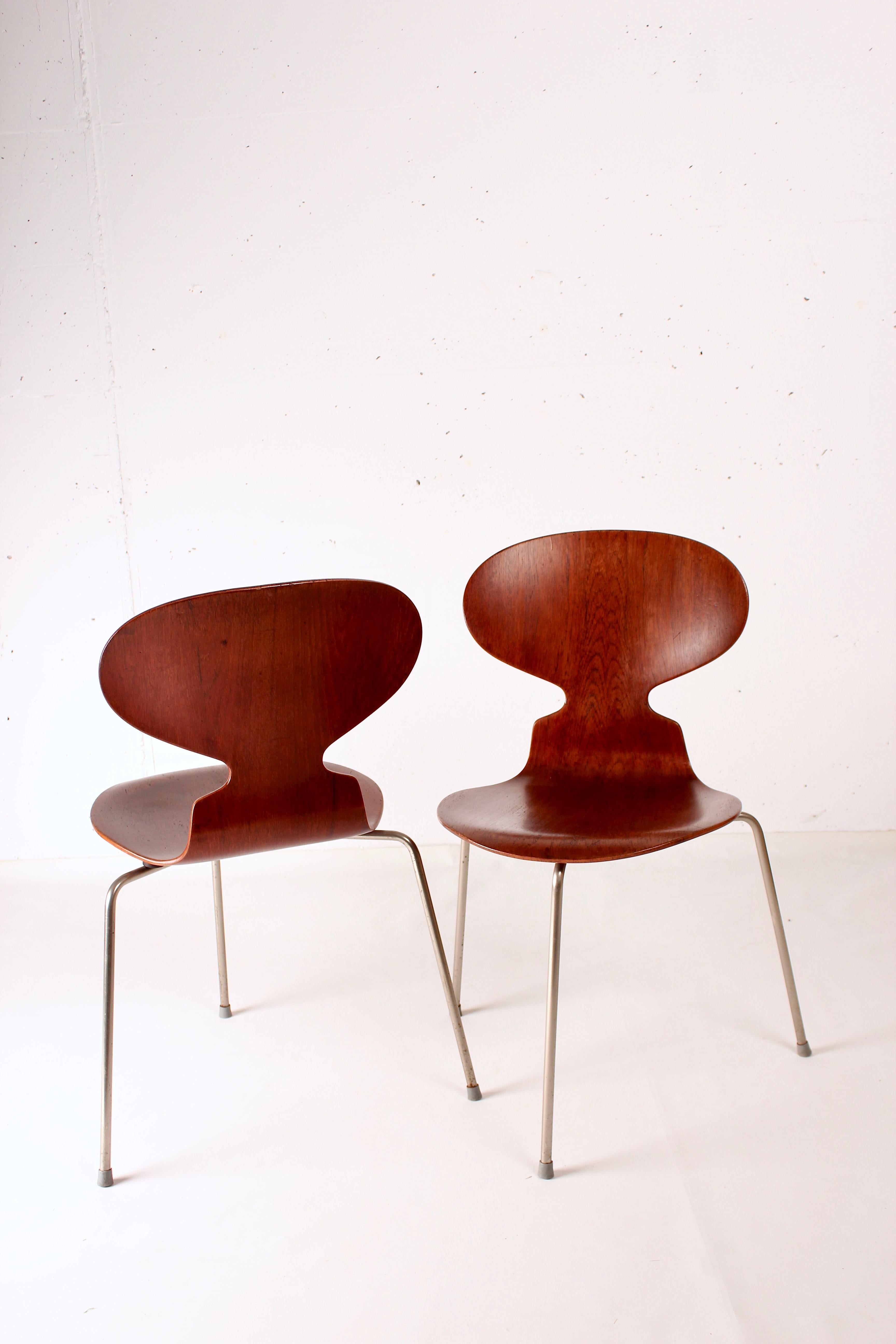 Danish Early Ant Chair Mod. 3100 by Arne Jacobsen for Fritz Hansen