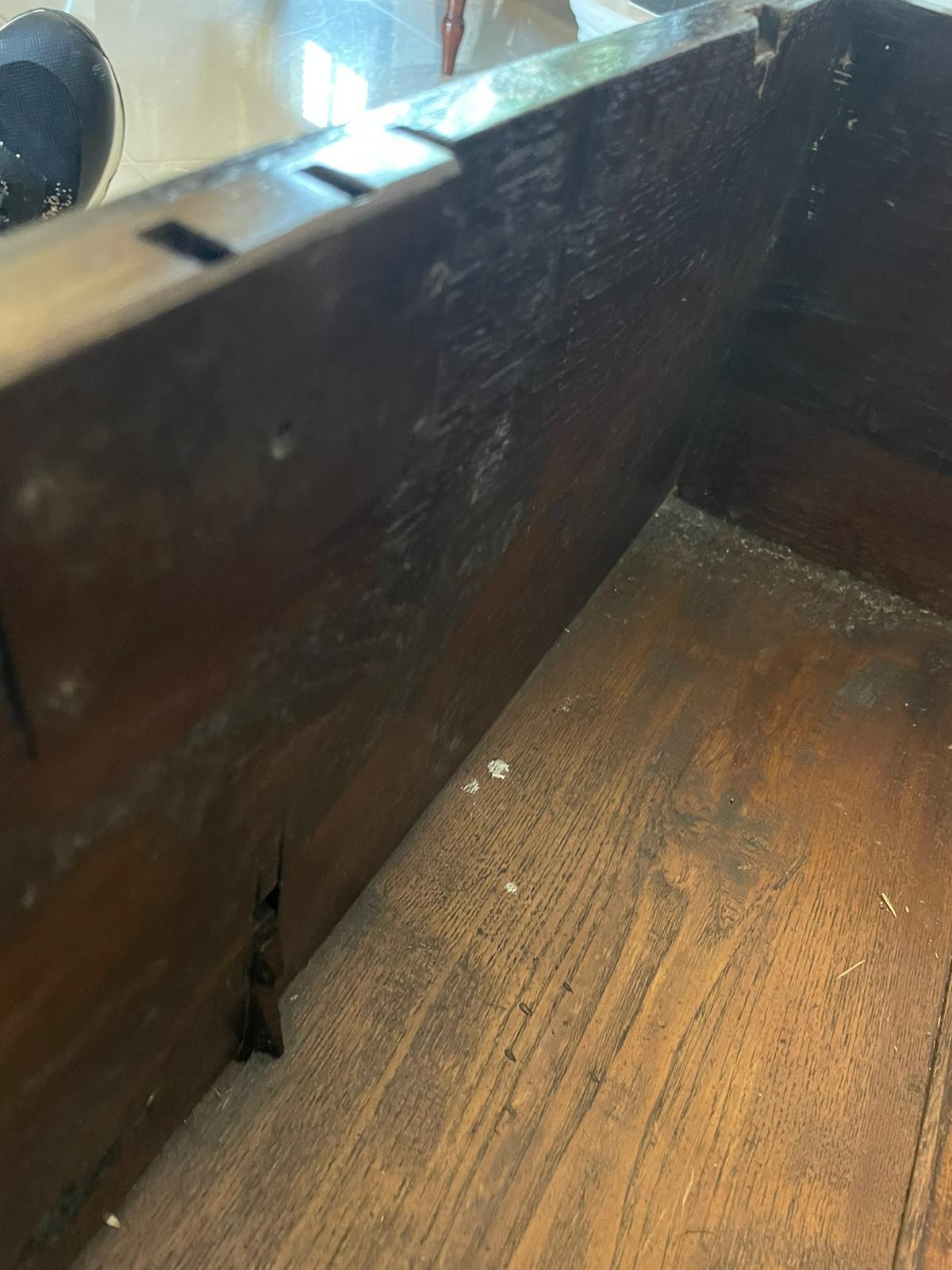 18th Century and Earlier Early Antique 18th Century Small Welsh Oak Coffer
